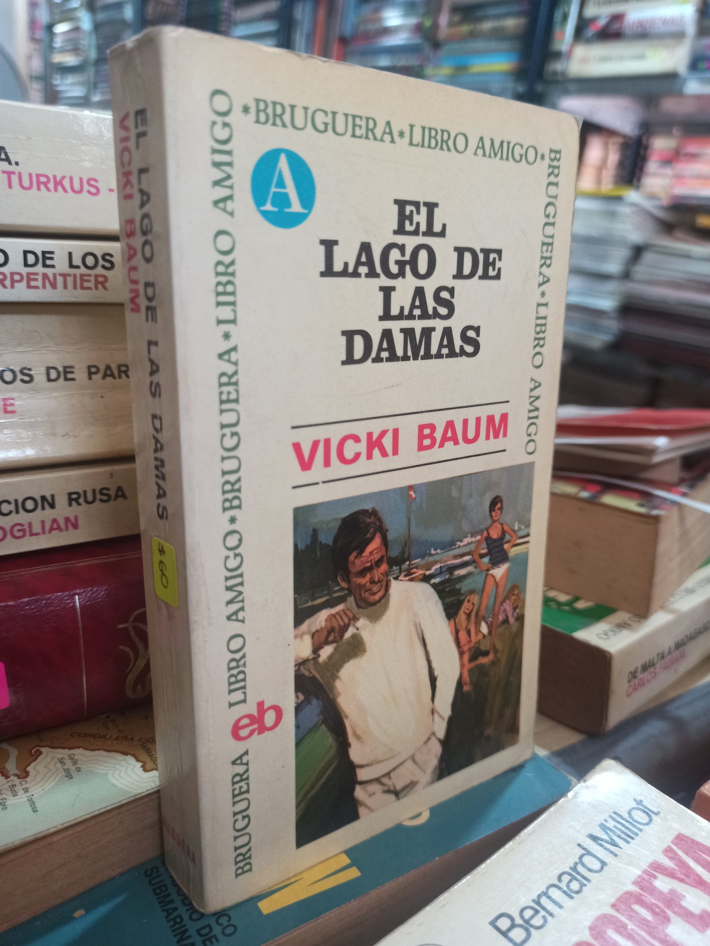 EL LAGO DE LAS DAMAS VICKI BAUM USADO NOVELAS ALDAMA