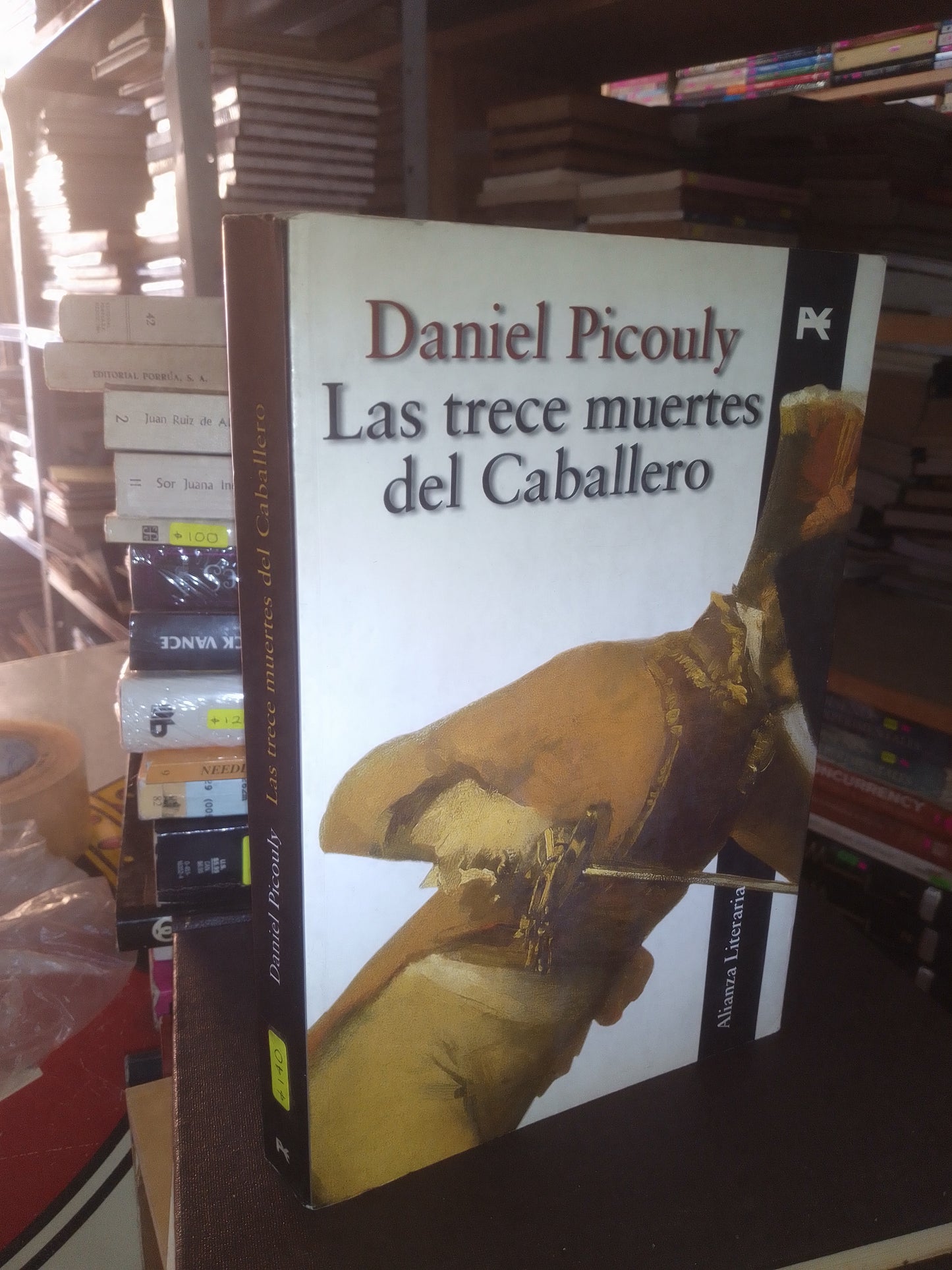 LAS TRECE MUERTES DEL CABALLERO POR DANIEL PICOULY USADO NOVELA LITERARIO 107
