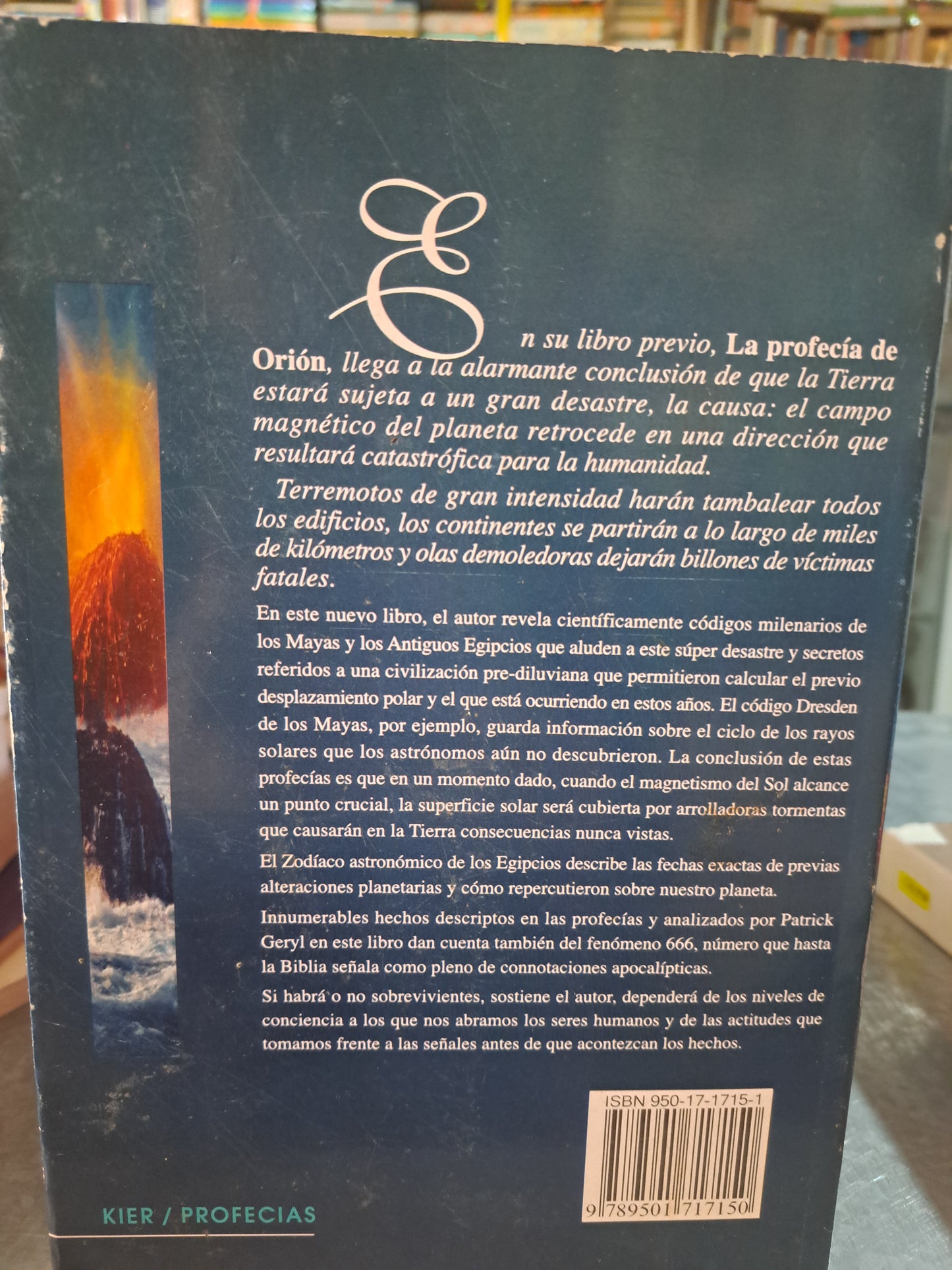 EL CATACLISMO MUNDIAL DE 2012 PATRICK GERYL USADO ESOTERISMO ALDAMA