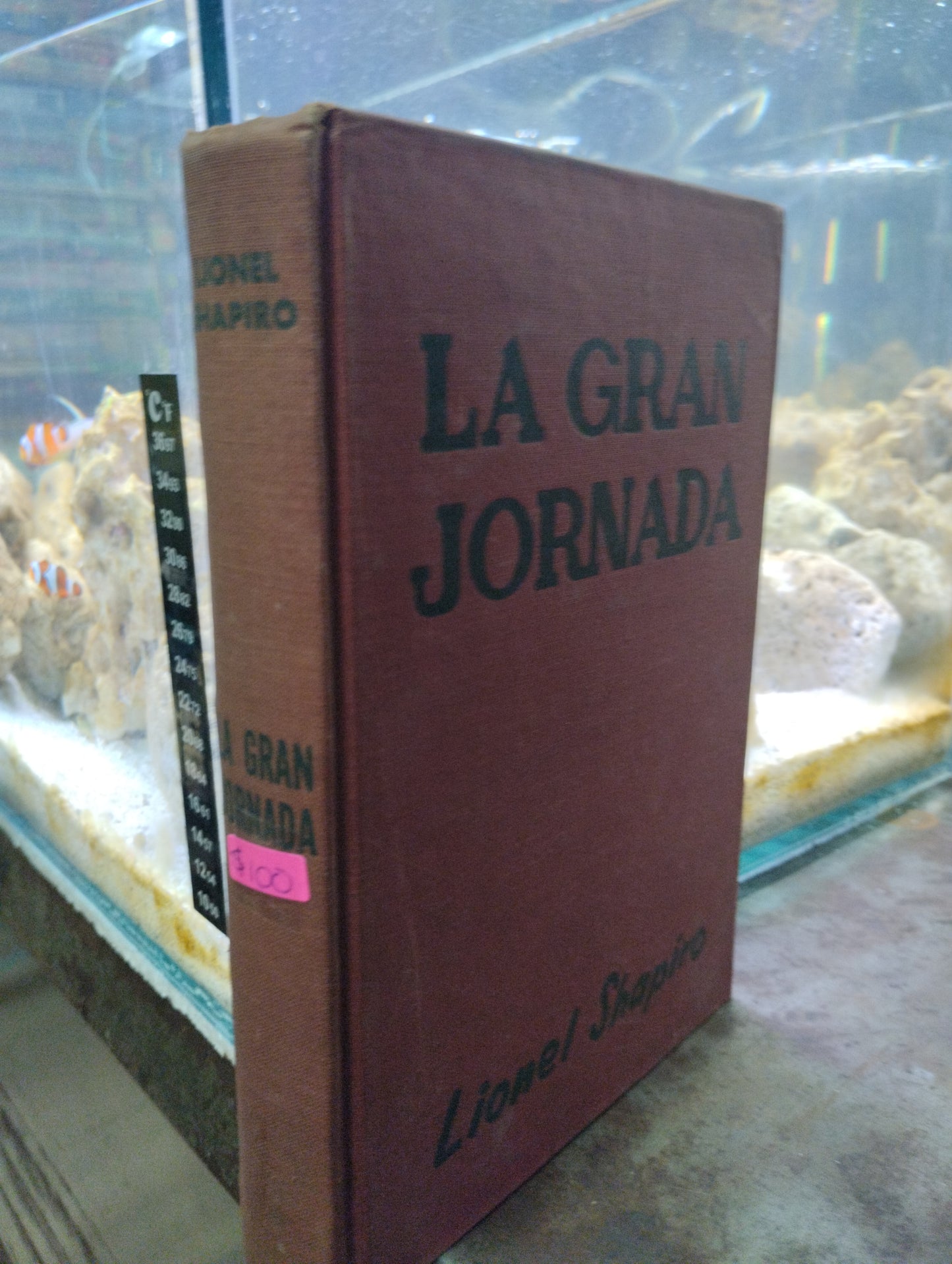 LA GRAN JORNADA POR LIONEL SHAPIRO USADO NOVELAS ALDAMA
