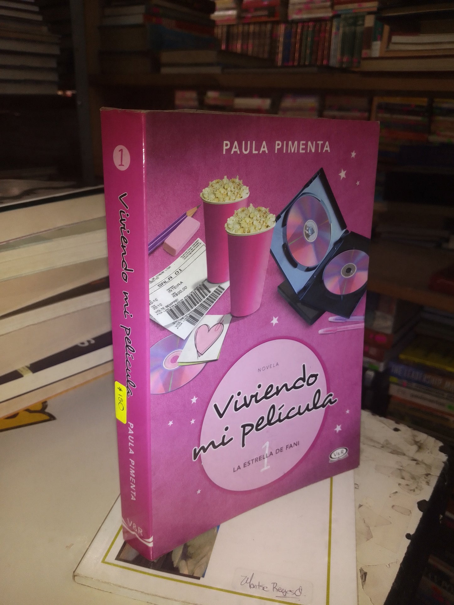 VIVIENDO MI PELÍCULA 1: LA ESTRELLA DE FANI POR PAULA PIMIENTA USADO NOVELA LITERARIO 207