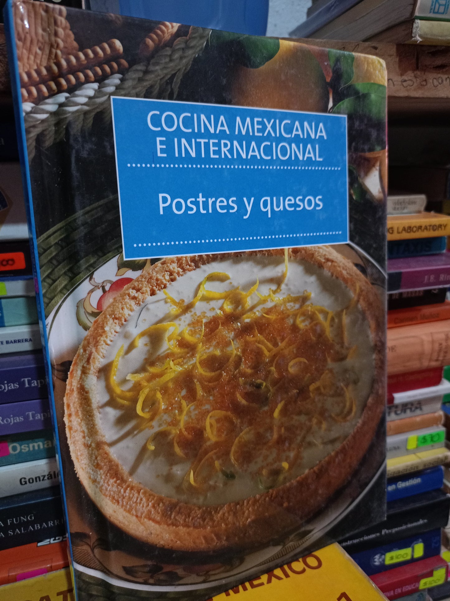 COCINA MEXICANA E INTERNACIONAL POSTRES Y QUESOS USADO COCINA LITERARIO 305