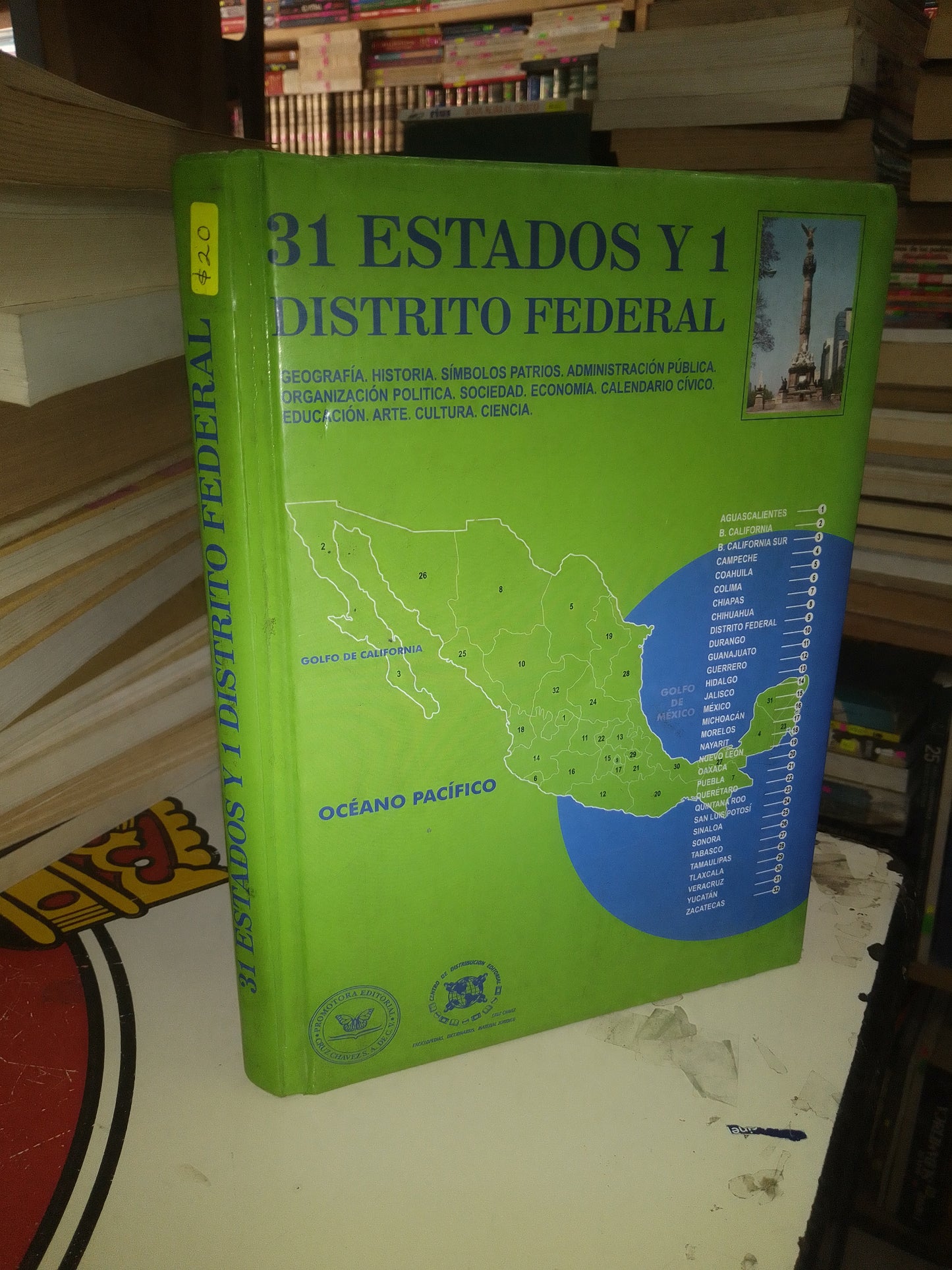 31 ESTADOS Y 1 DISTRITO FEDERAL USADO GEOGRAFIA LITERARIO 207