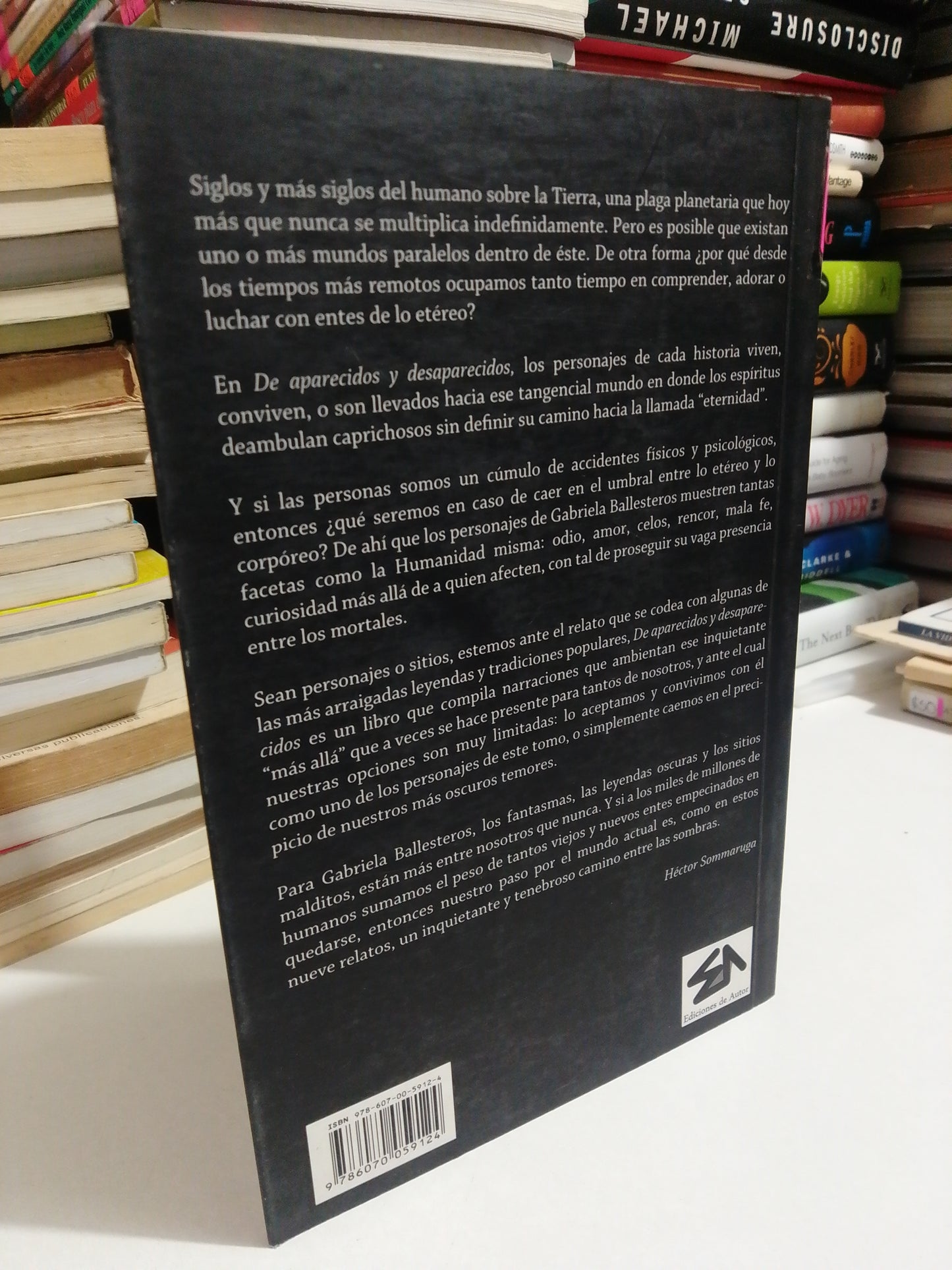 DE APARECIDOS Y DESAPARECIDOS POR GABRIELA BALLESTEROS USADO NOVELA JUÁREZ