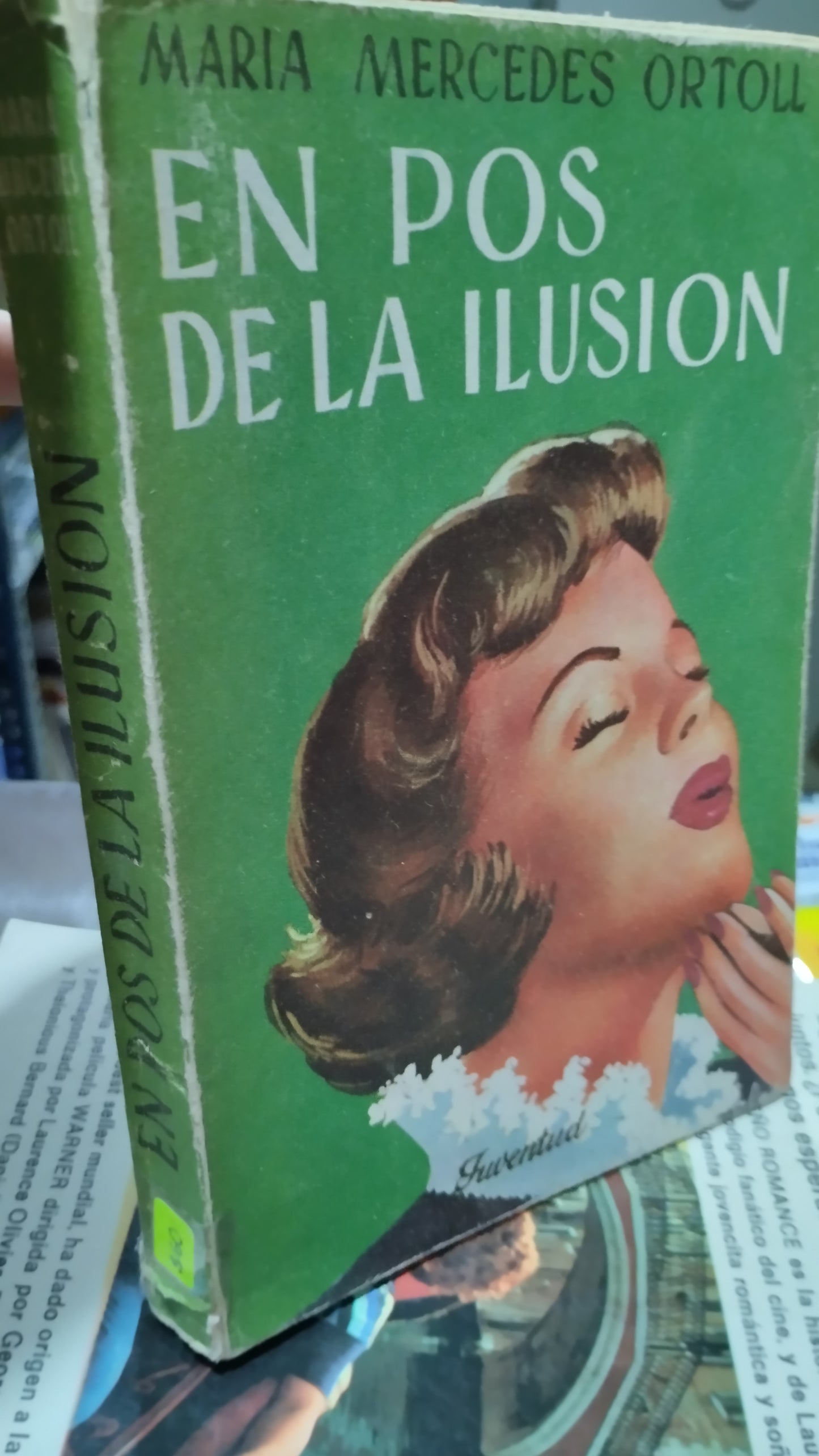EN POS DE LA ILUSION POR MARIA MERCEDES ORTOLL LIBRO USADO NOVELAS ALDAMA