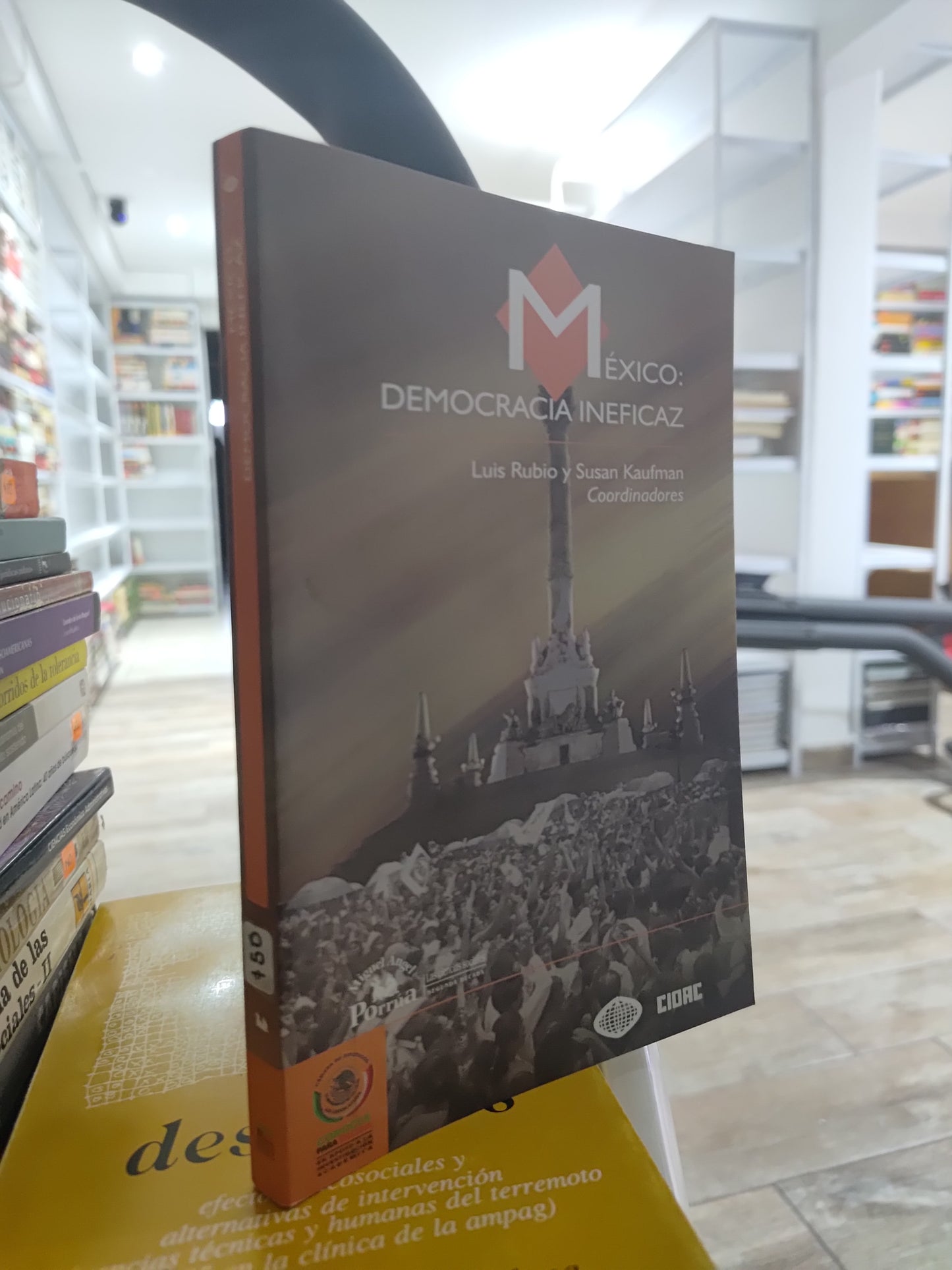 MEXICO DEMOCRACIA INEFICAZ POR LUIS RUBIO USADO SOCIOLOGIA JUAREZ 515