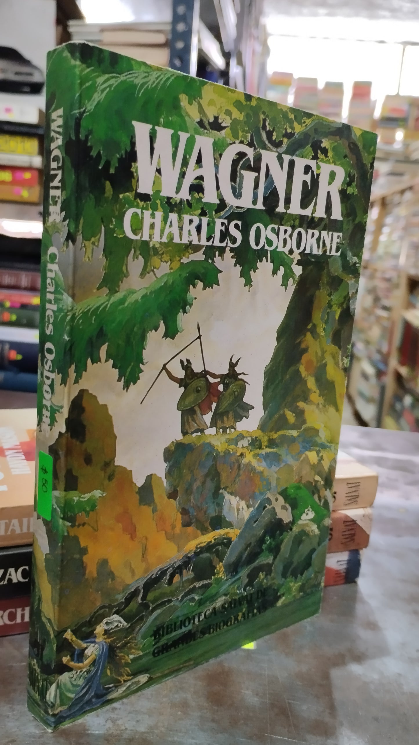 WAGNER POR CHARLES OSBORNE LIBRO USADO HISTORIA ALDAMA
