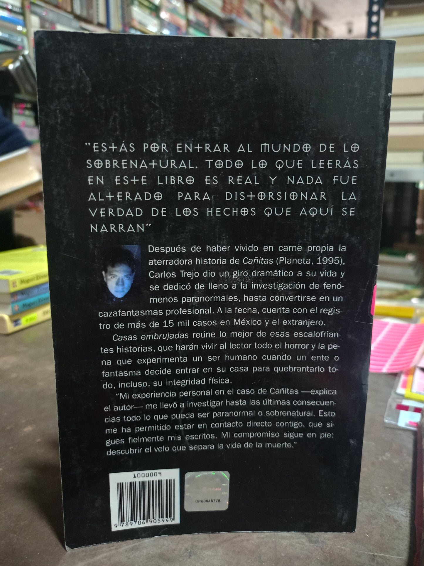 CASAS EMBRUJADAS POR CARLOS TREJO USADO ESOTERISMO ALDAMA