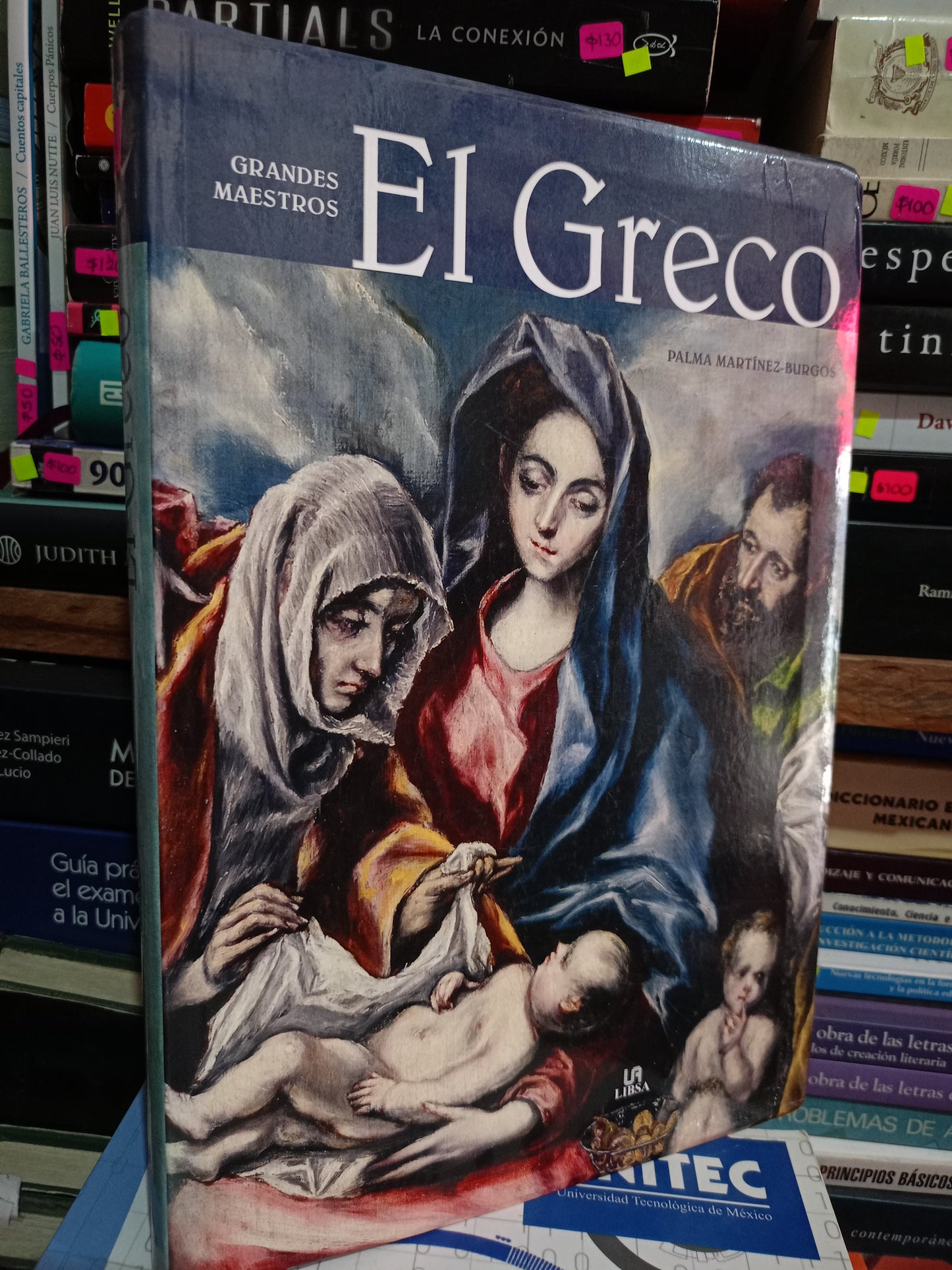 EL GRECO POR PALMA MARTINEZ BURGOS USADO ARTE LITERARIO 305