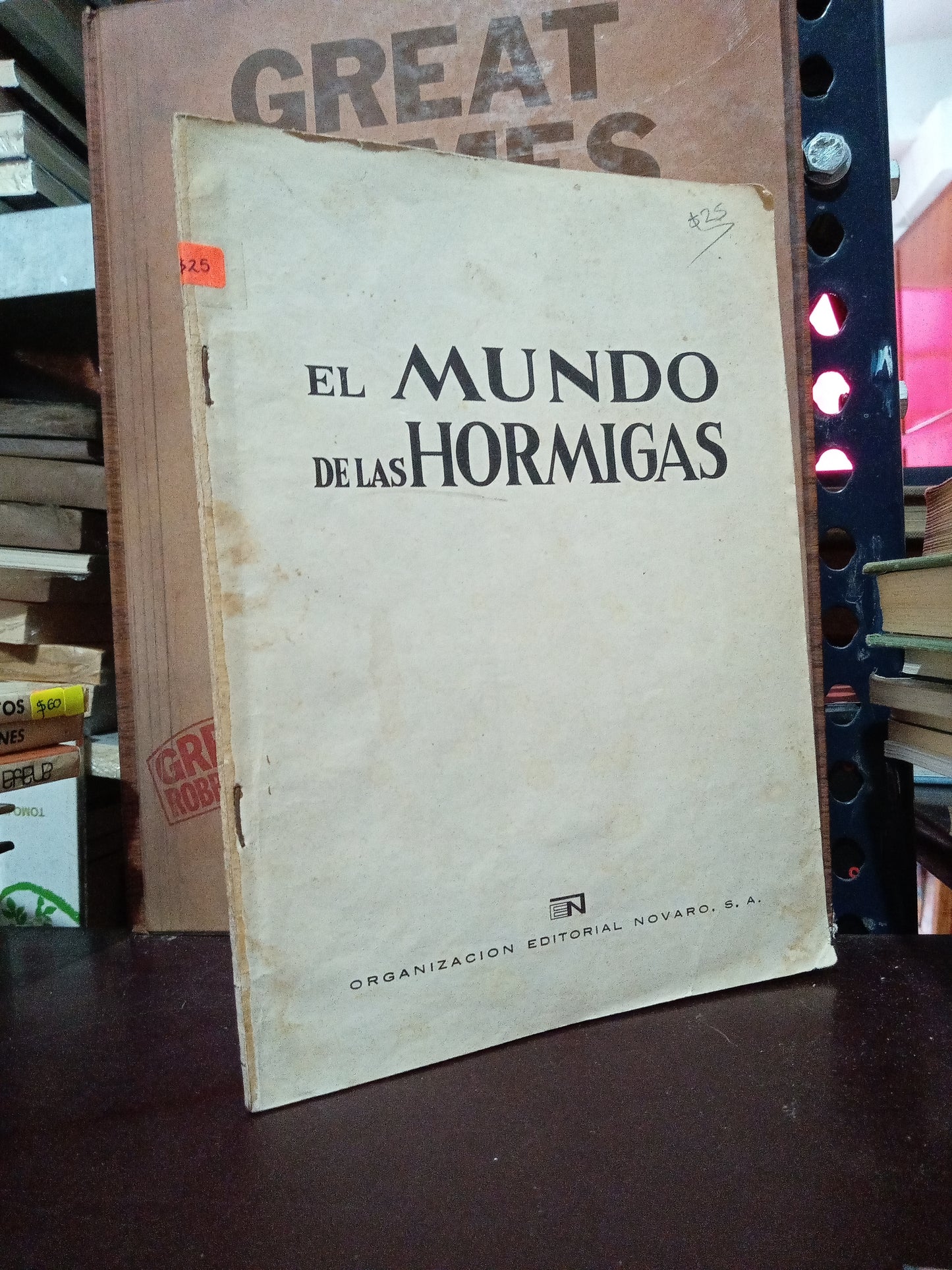 EL MUNDO DE LAS HORMIGAS USADO CIENCIA LITERARIO 305