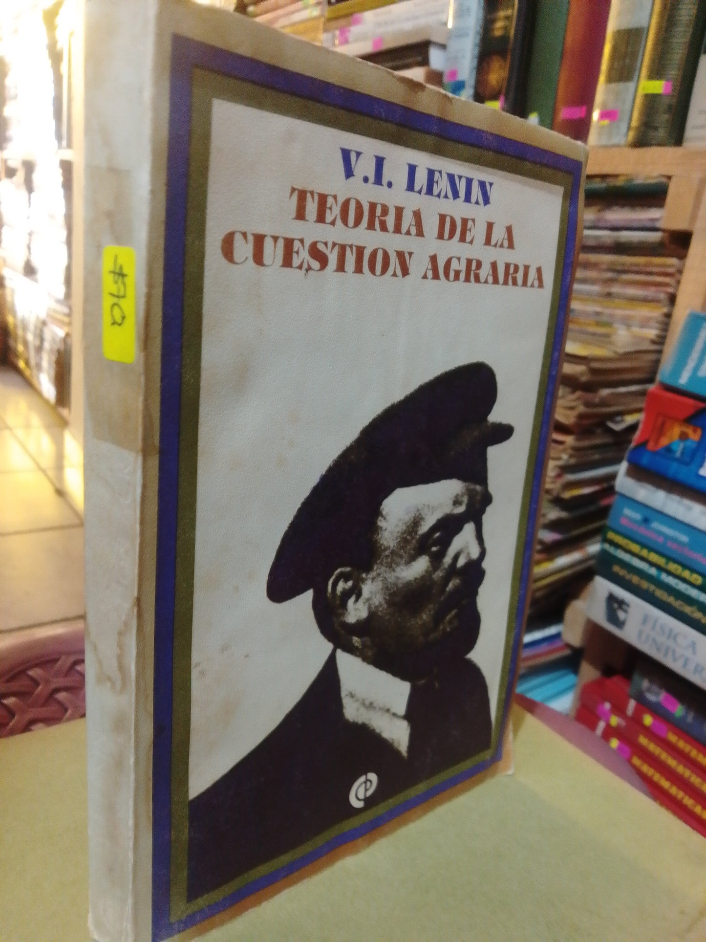 TEORIA DE LA CUESTION AGRARIA POR V.I.LENIN USADO FILOSOFIA JUAREZ