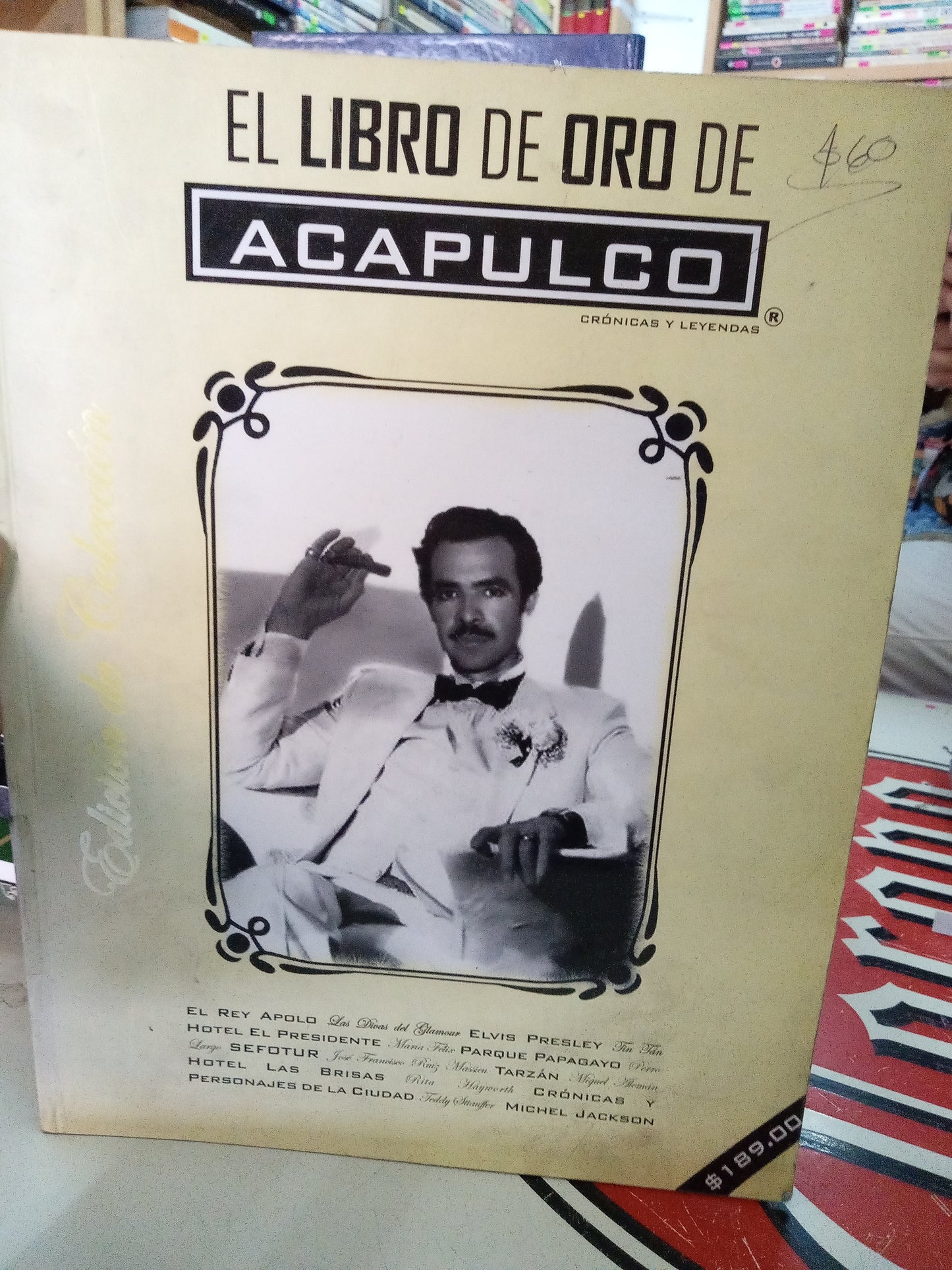 EL LIBRO DE ORO DE ACAPULCO CRONICAS Y LEYENDAS USADO LITERARIO 207