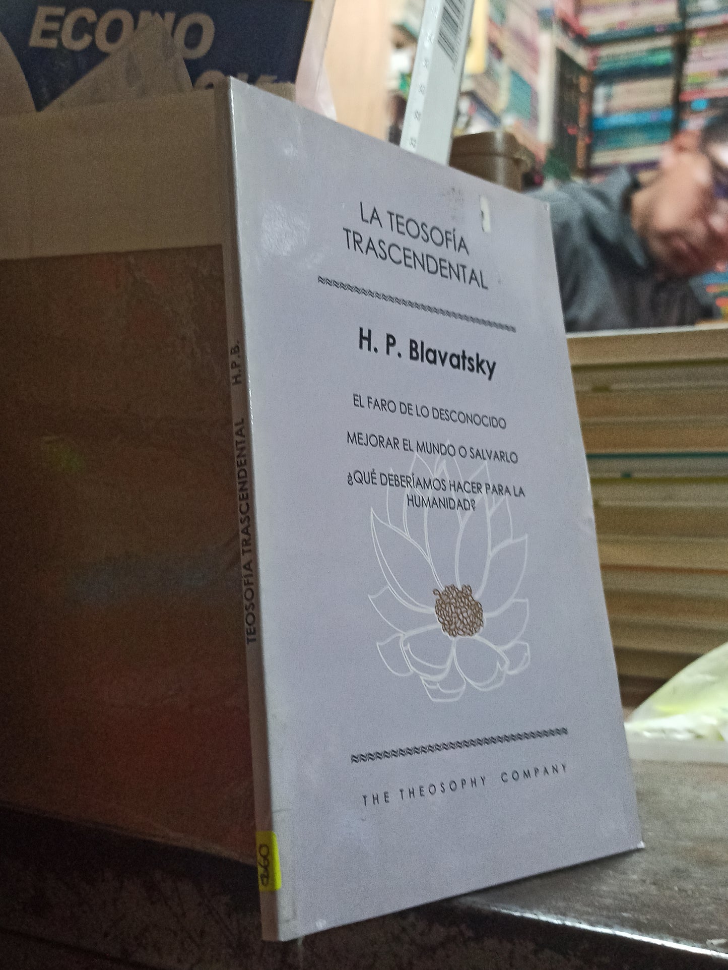 LA TESOFIA TRASCENDENTAL POR H. P. BLAVATSKY USADO SOCIOLOGÍA ALDAMA