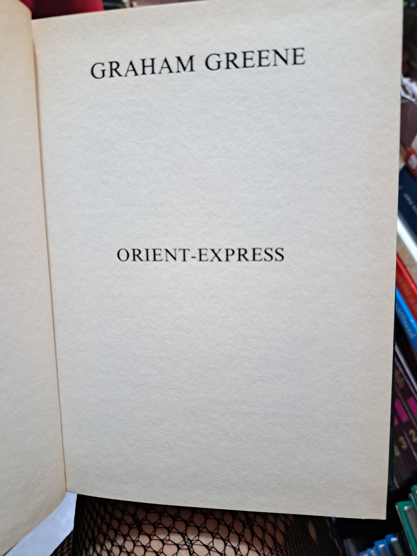 GRAHAM GREENE ORIENT-EXPRESS USADO NOVELA JUÁREZ