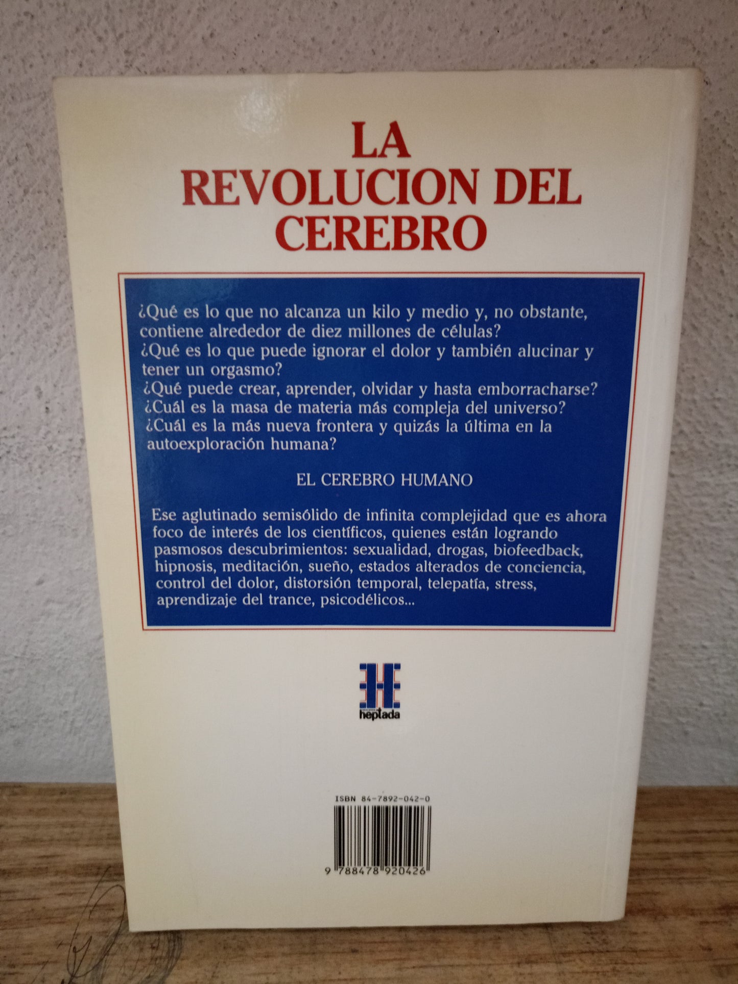 LA REVOLUCIÓN DEL CEREBRO POR MARILYN FERGUSON USADO PSICOLOGÍA LITERARIO 305