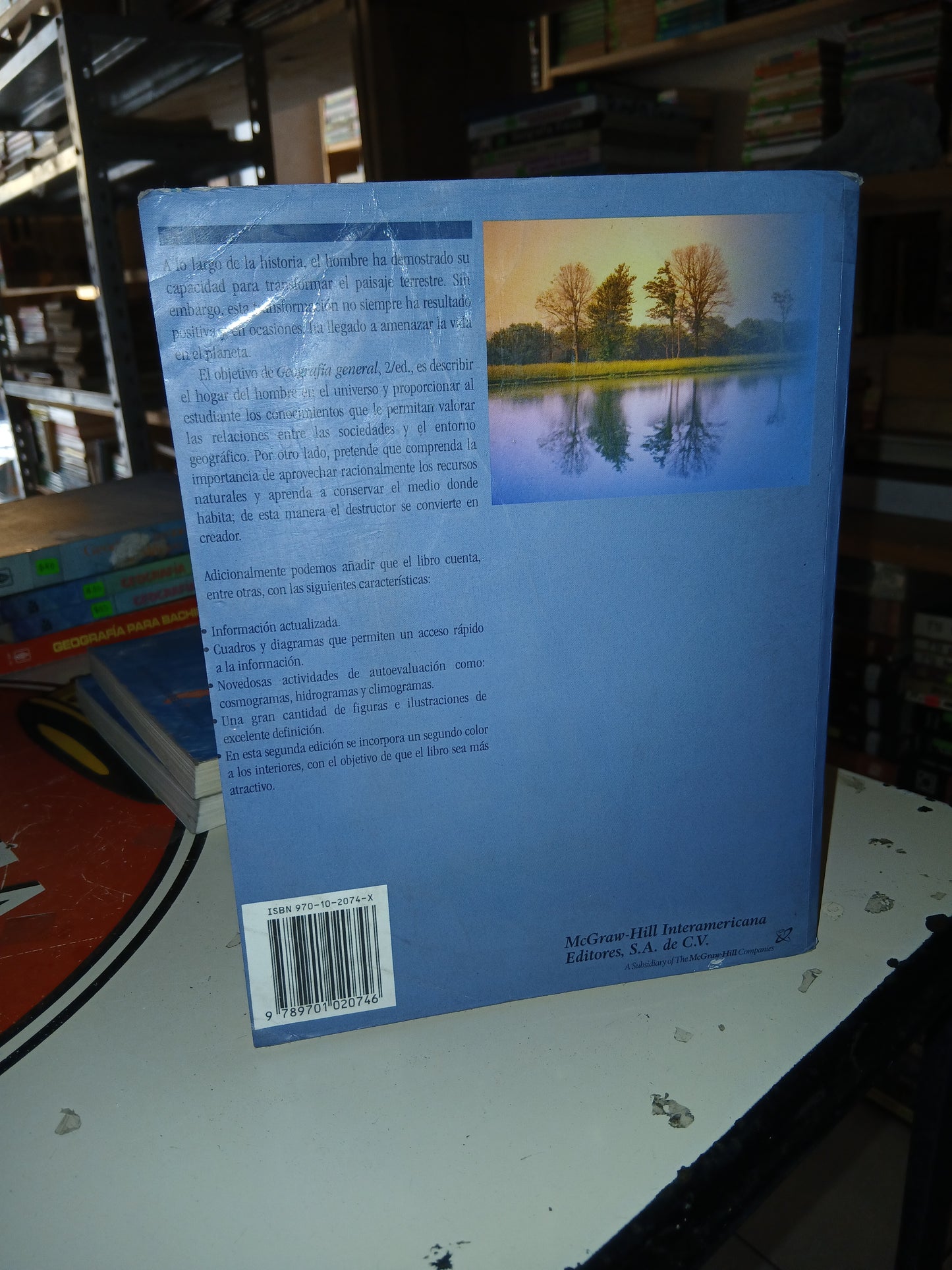 GEOGRAFÍA GENERAL POR EVA FABIÁN CENICEROS Y ALICIA ESCOBAR MUÑOZ USADO GEOGRAFÍA LITERARIO 207