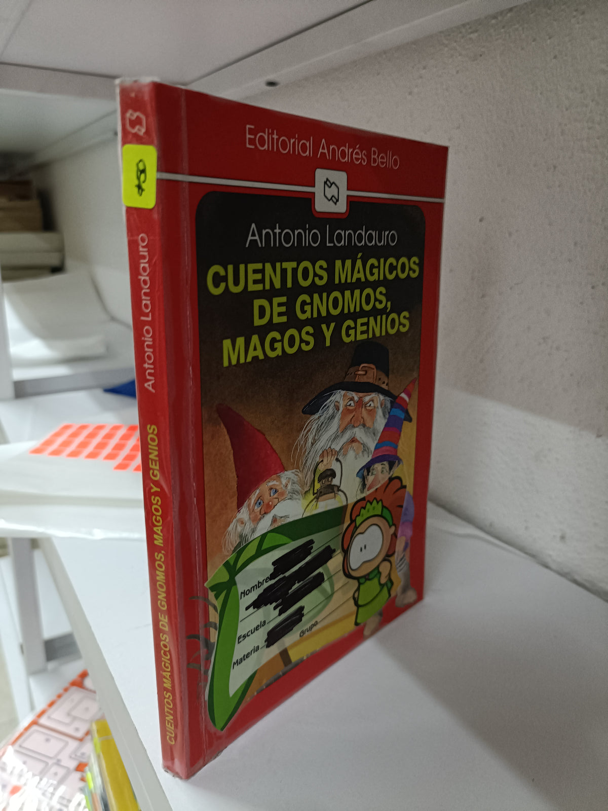 CUENTOS MAGICOS DE GNOMOS MAGOS Y GENIOS POR ANTONIO LANDAURO USADO INFANTIL JUAREZ 515