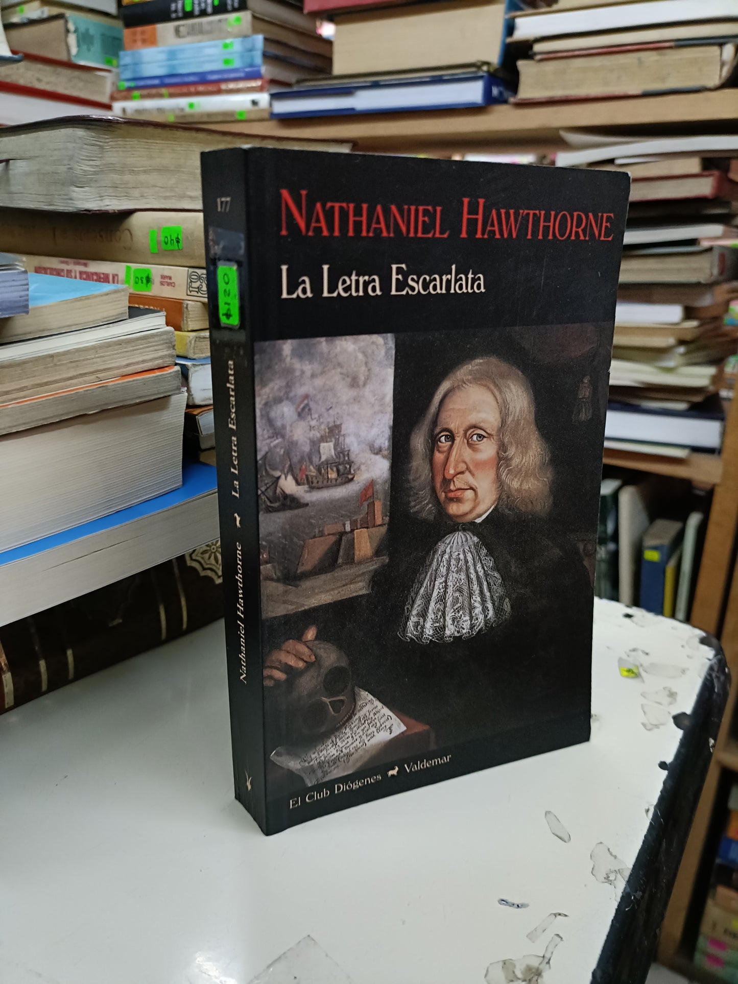 LA LETRA ESCARLATA POR NATHANIEL HAWTHORNE USADO NOVELA LITERARIO 207