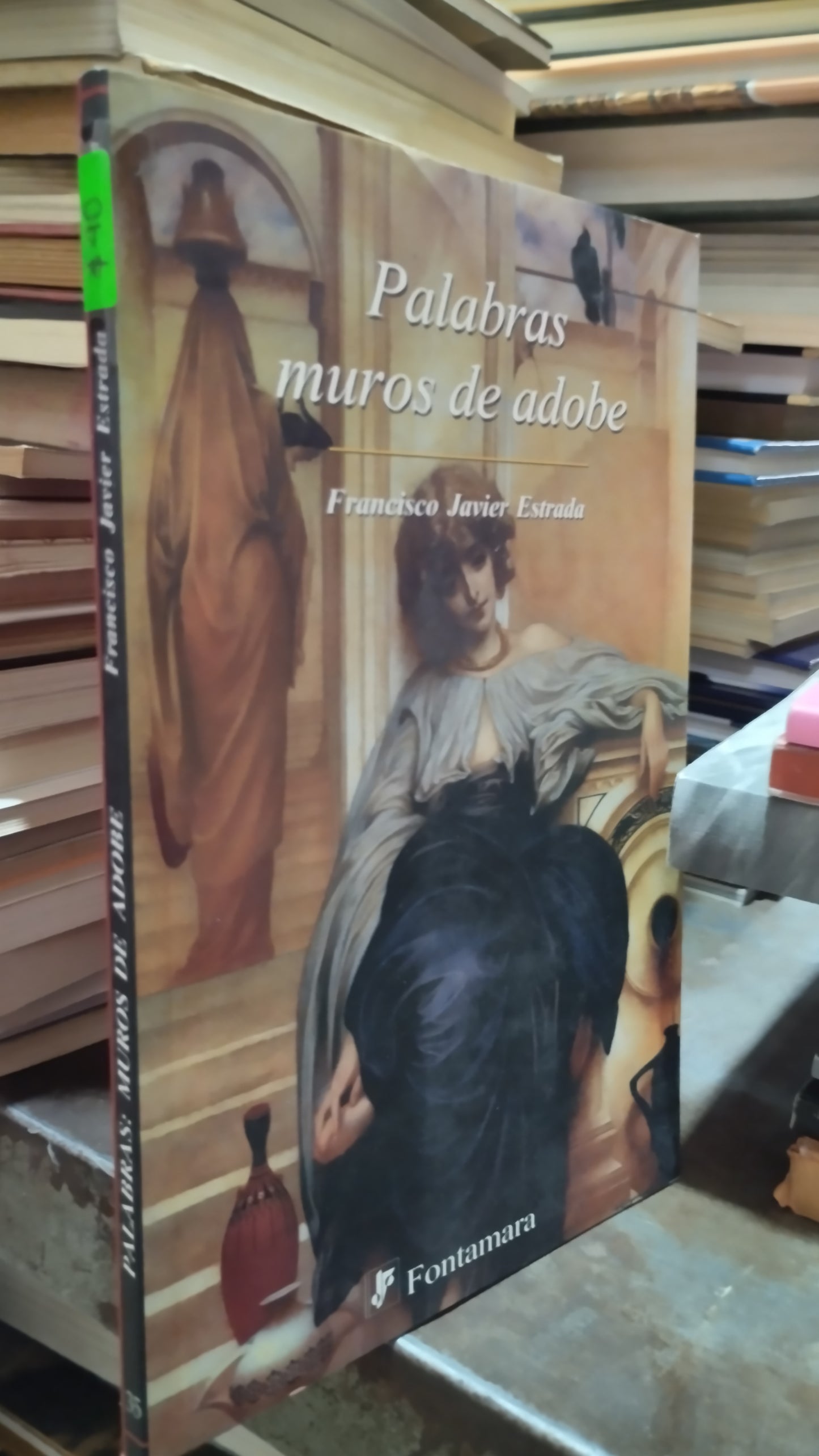 PALABRAS MUROS DE ADOBE POR FRANCISCO JAVIER ESTRADA LIBRO USADO POESIA ALDAMA