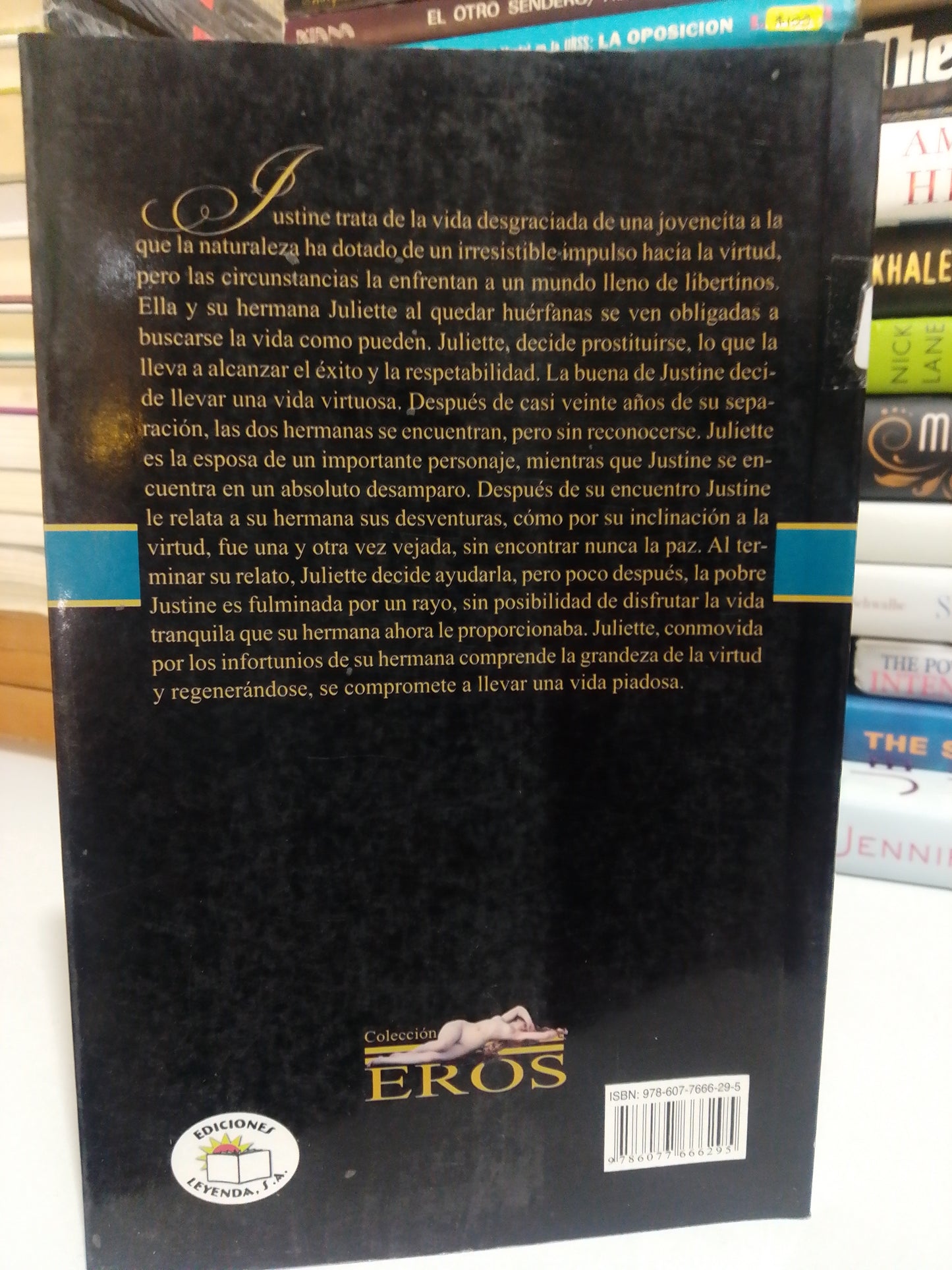 JUSTIN LOS INFORTUNIOS DE LA VIRTUD POR MARQUÉS DE SADE USADO NOVELA JUÁREZ
