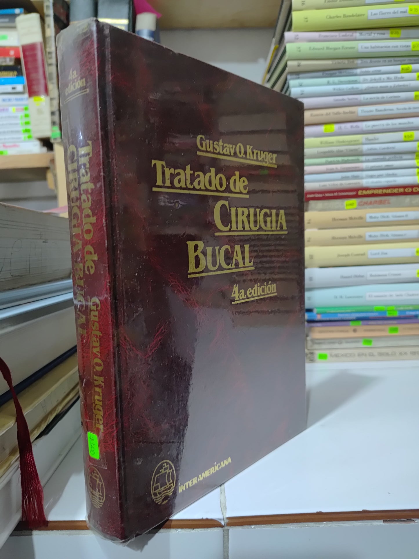 TRATADO DE CIRUGIA BUCAL POR GUSTAVO O. KRUGER USADO SALUD JUAREZ 507