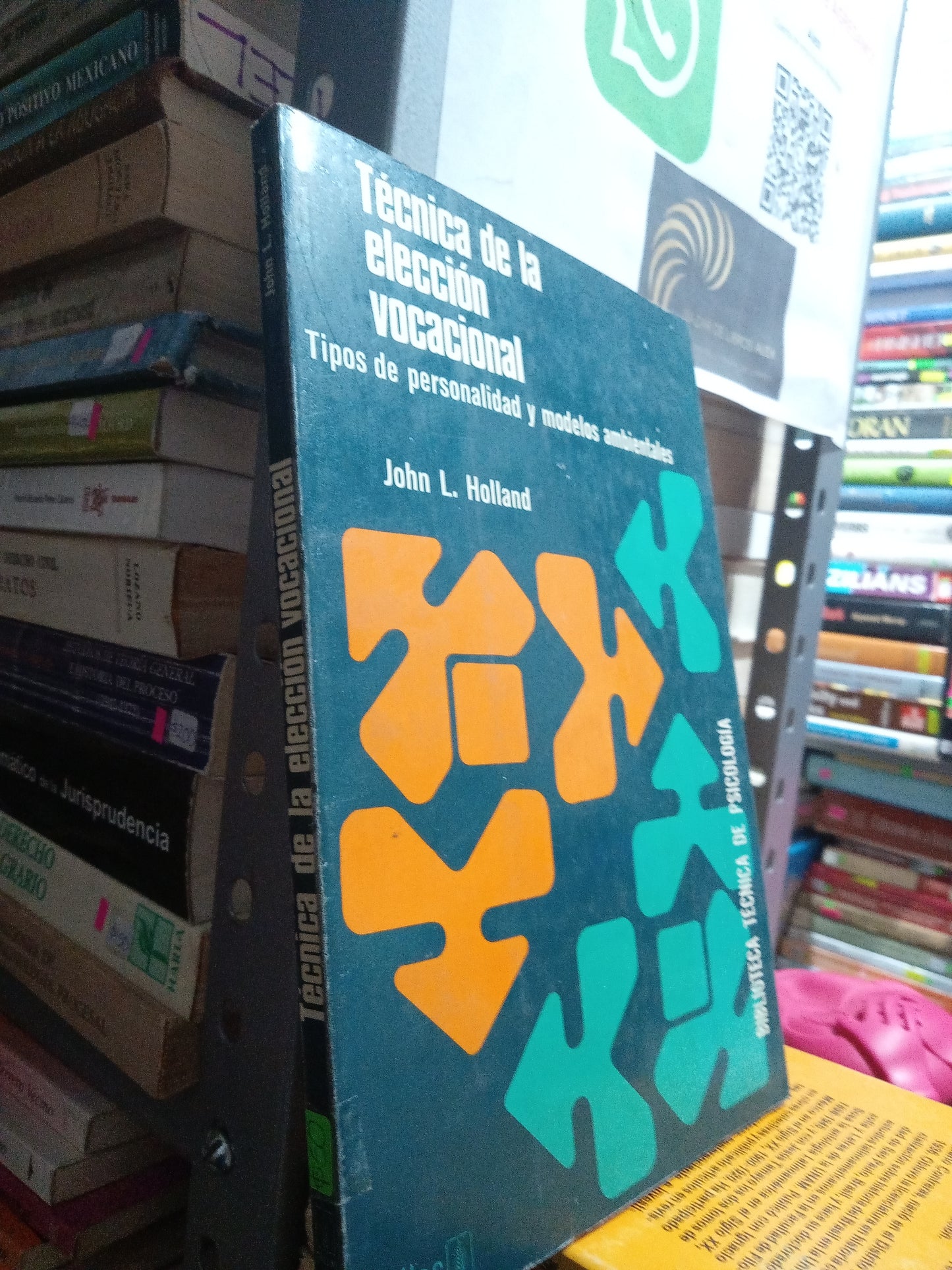 TECNICA DE LA ELECCION VOCACIONAL TIPOS DE PERSONALIDAD Y MODELOS AMBIENTALES POR JOHN L HOLLAND USADO EDUCACION JUAREZ