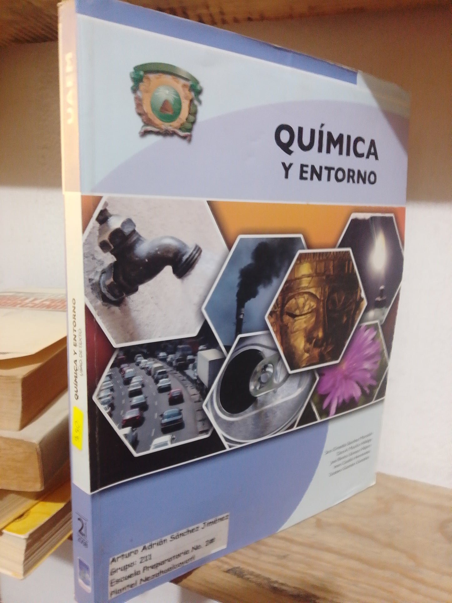 QUIMICA Y ENTORNO POR VARIOS AUTORES USADO QUIMICA JUAREZ