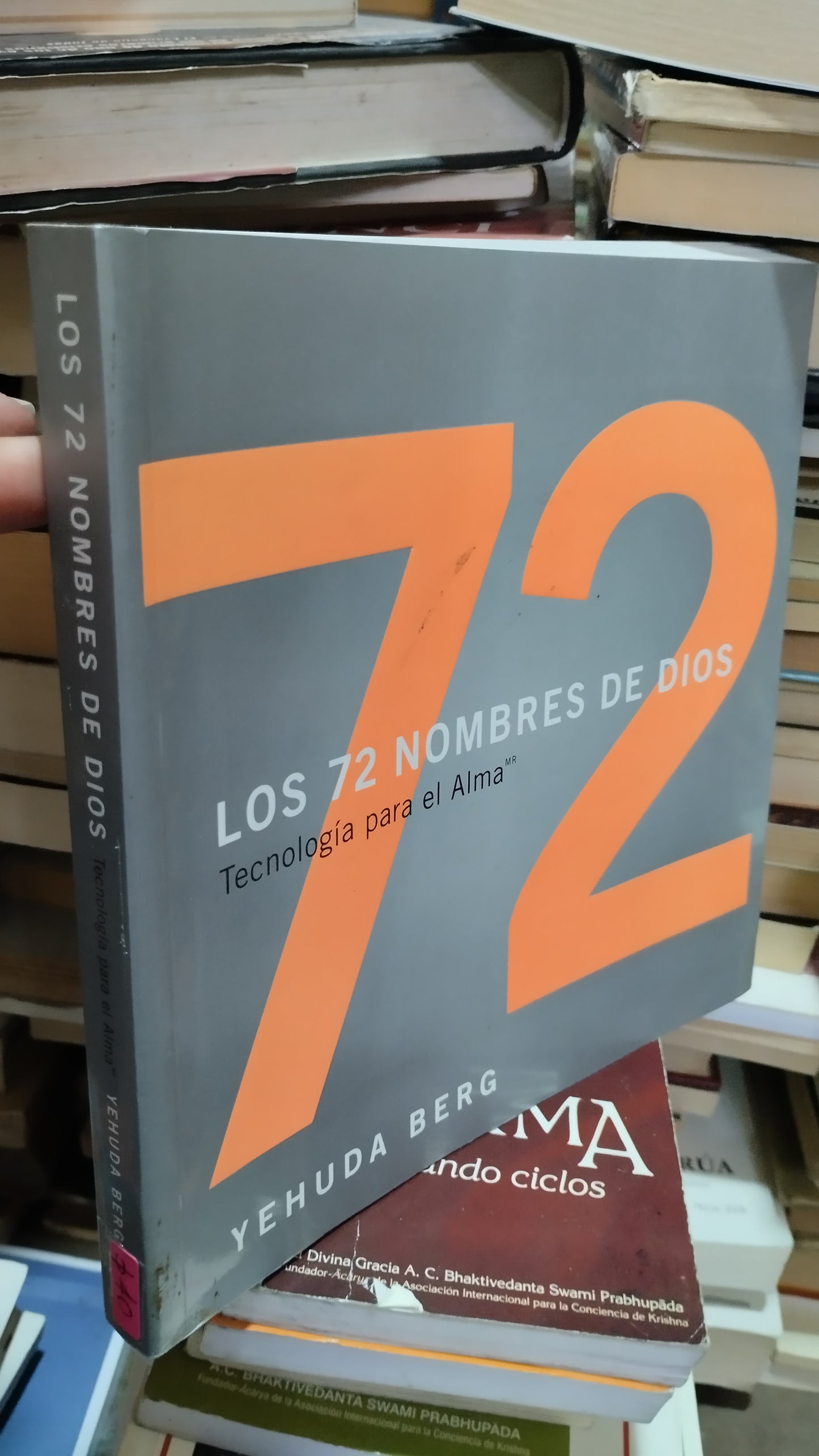 LOS 72 NOMBRES DE DIOS POR YEHUNDA BERG LIBRO USADO SUPERACION PERSONAL ALDAMA