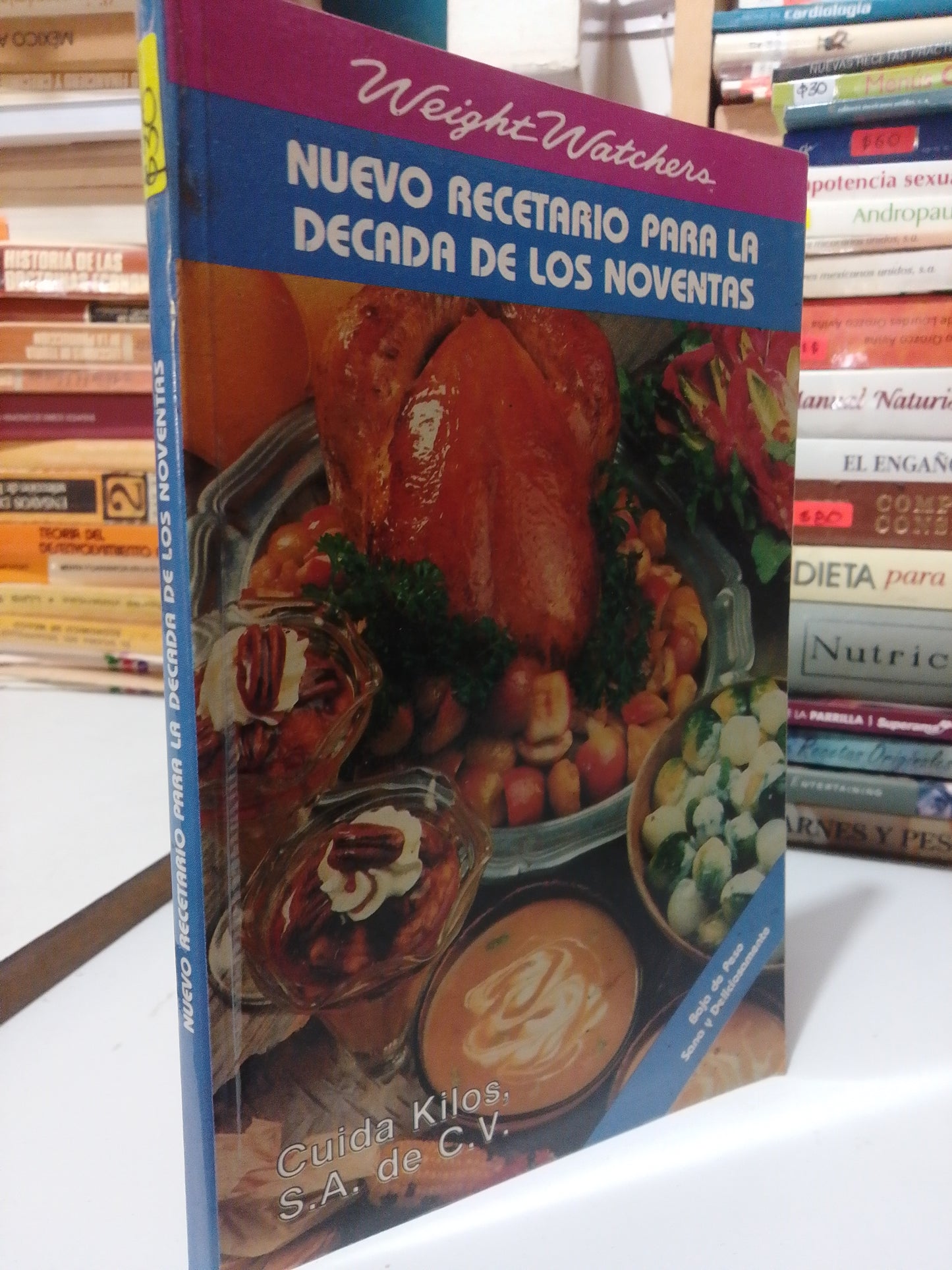 NUEVO RECETARIO PARA LA DECADA DE LOS NOVENTAS USADO COCINA JUAREZ