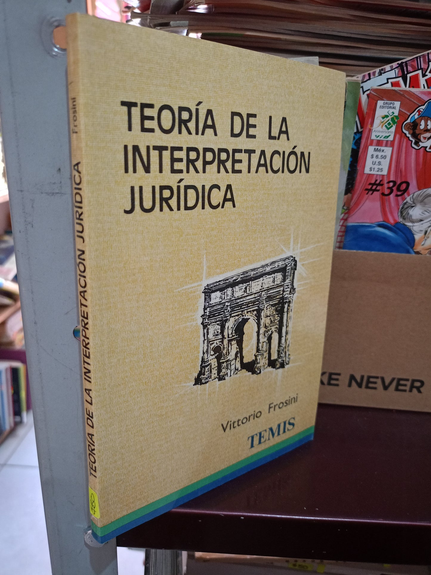 TEORIA DE LA INTERPRETACION JURIDICA POR VITTORIO FROSINI USADO DERECHO LITERARIO 305