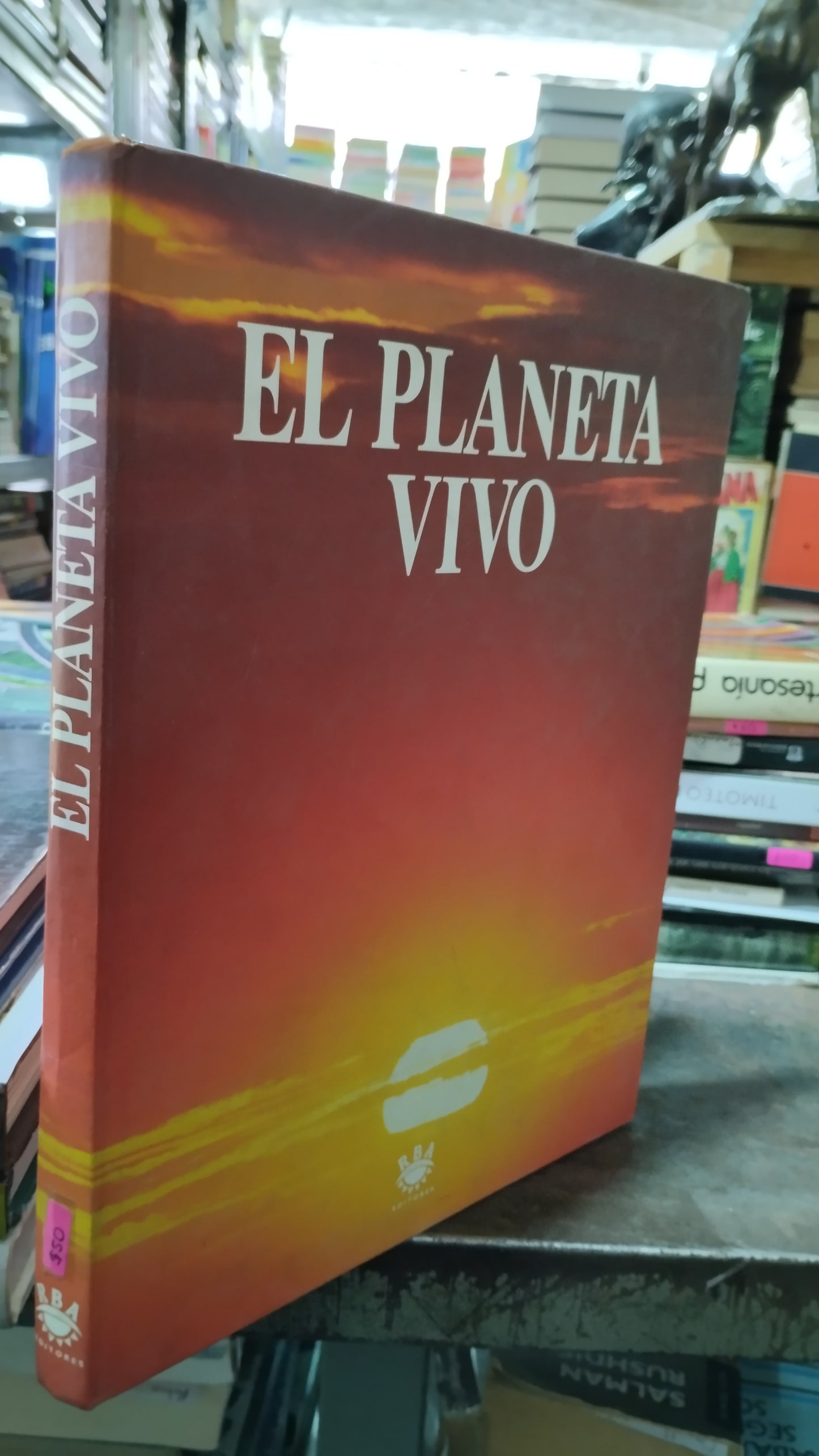 EL PLANETA VIVO LIBRO USADO ARTE ALDAMA