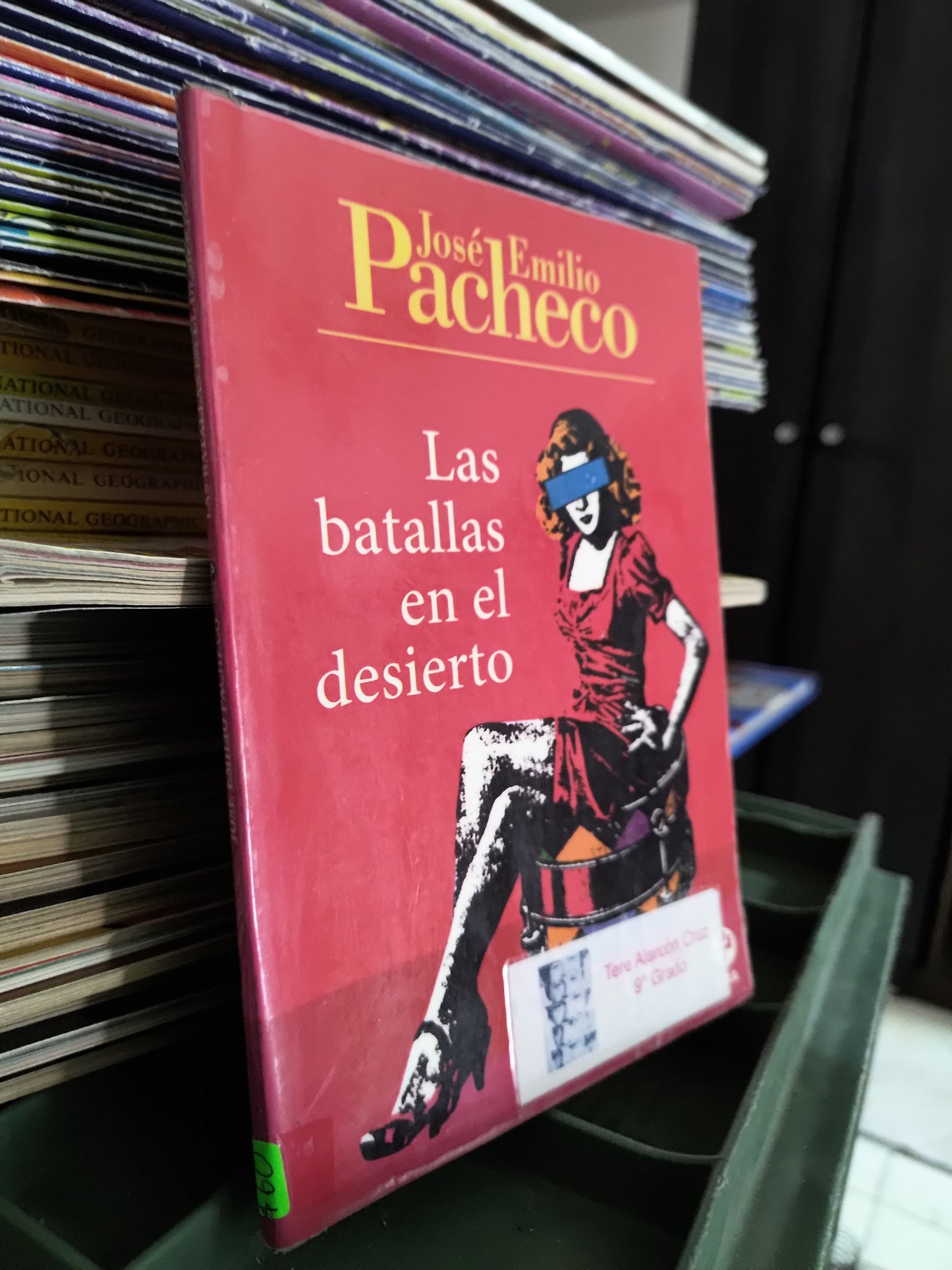 LAS BATALLAS EN EL DESIERTO POR JOSE EMILIO PACHECO USADO NOVELAS JUAREZ 515