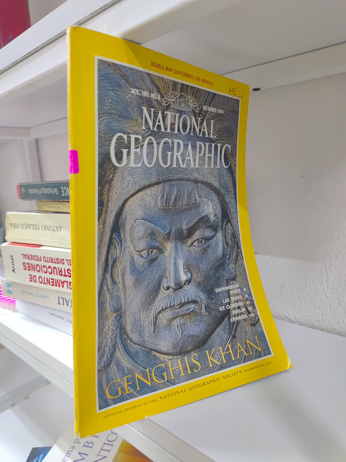 NATIONAL GEOGRAPHIC GENGHIS KHAN USADO INFANTILES JUAREZ 515