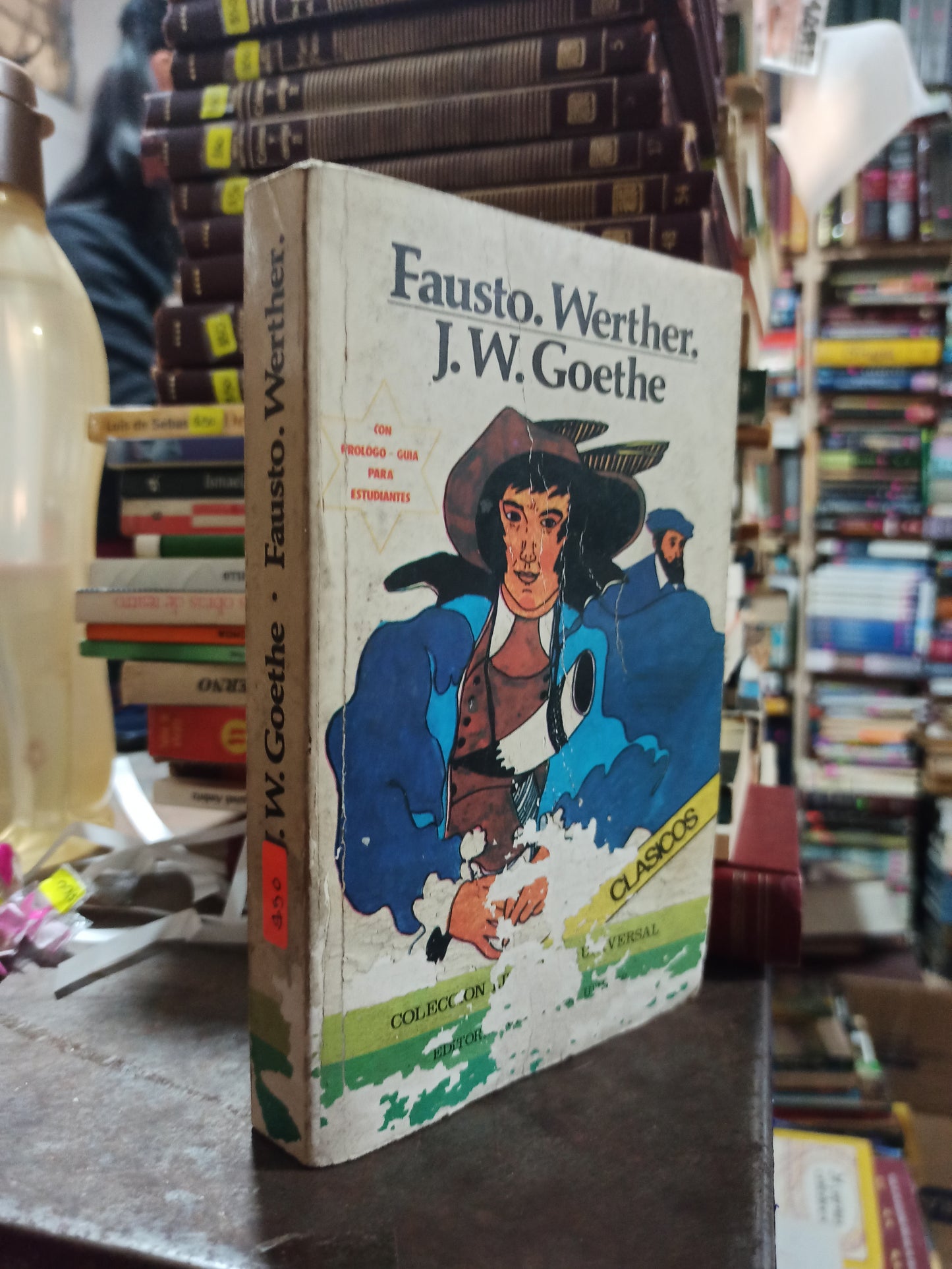 J. W. GOETHE POR FAUSTO WERTHER USADO NOVELAS ALDAMA