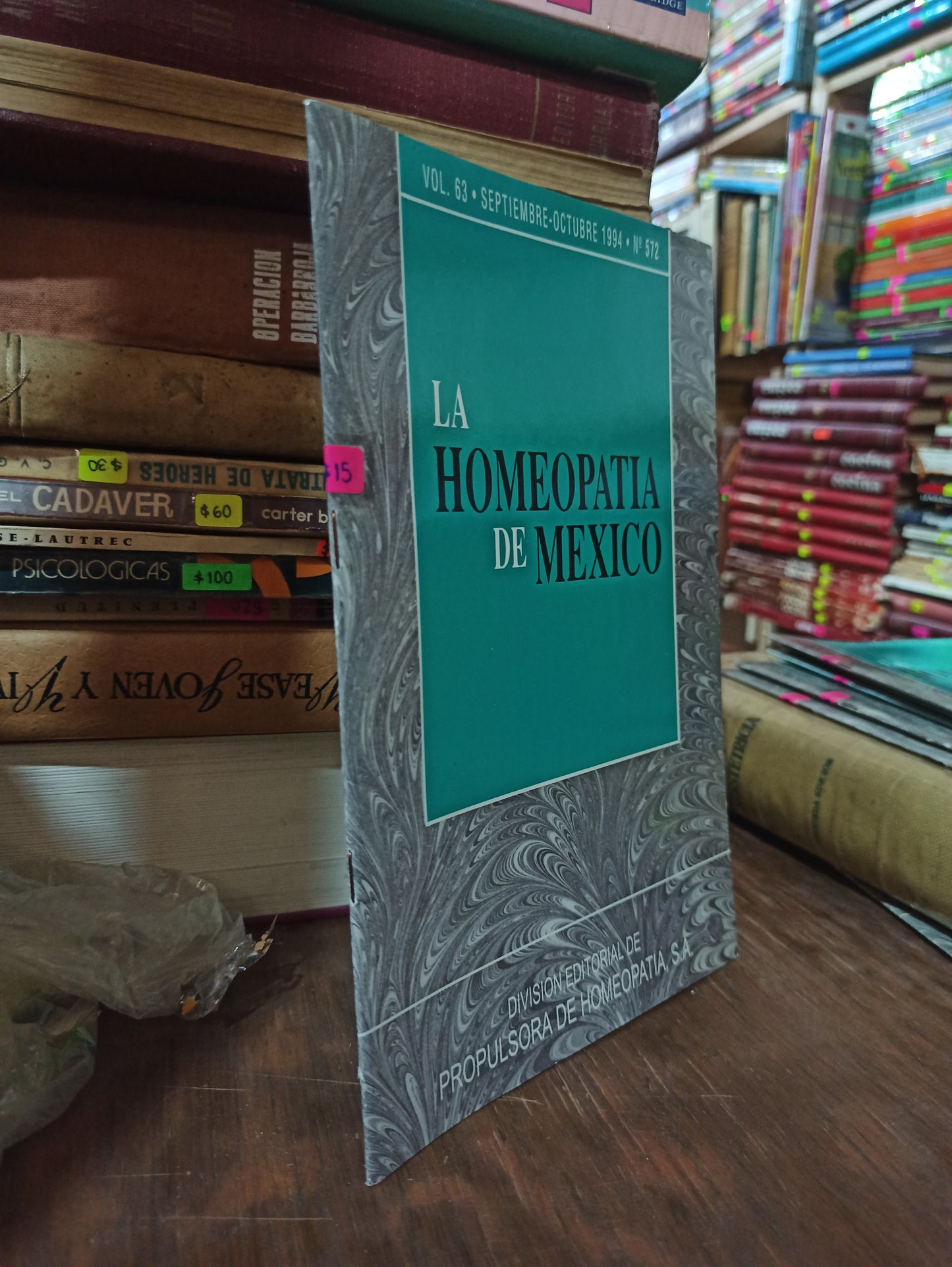 LA HOMEOPATIA DE MEXICO POR RAFAEL LOPEZ HINOJASA USADO SALUD ALDAMA