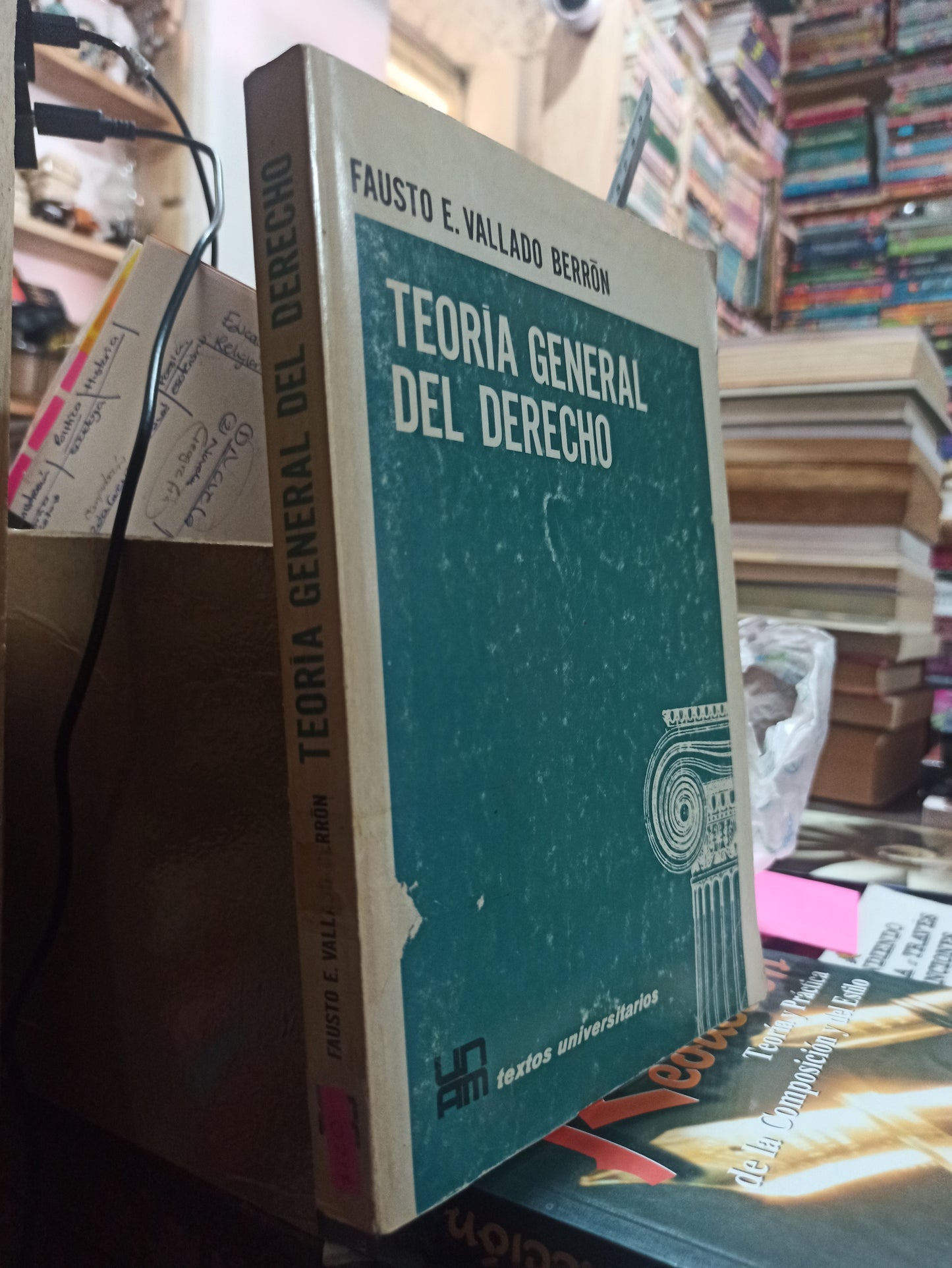 TEORIA GENERAL DEL DERECHO POR FAUSTA E. VALLADO BERRON USADO DERECHO ALDAMA