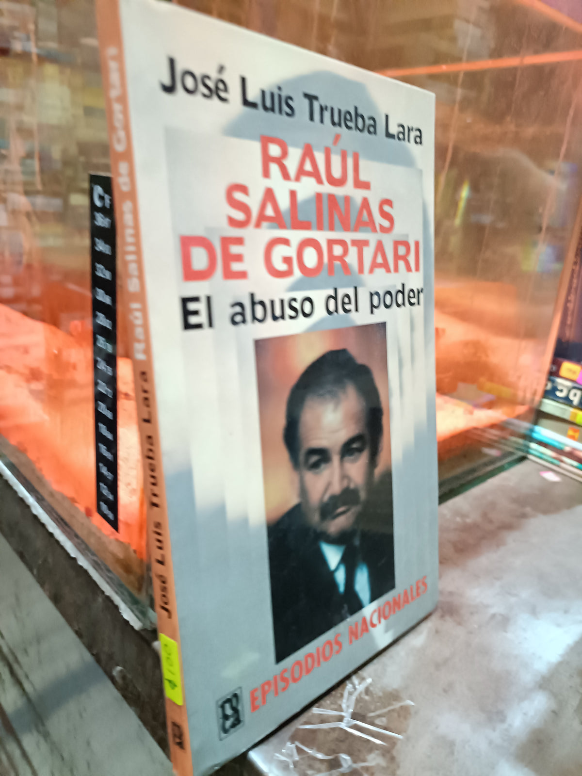 RAUL SALINAS DE GORTARI EL ABUSO DEL PODER POR JOSE LUIS TRUEBA LARA USADO POLITICA ALDAMA