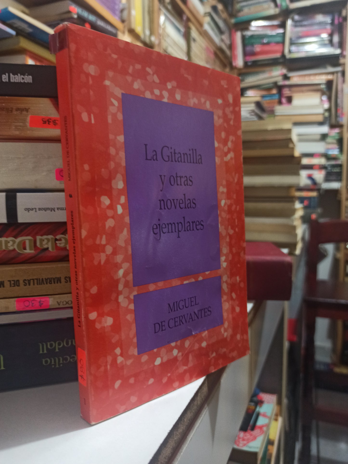LA GITANILLA Y OTRAS NOVELAS EJEMPLARES POR MIGUEL DE CERVANTES USADO NOVELAS JUÁREZ