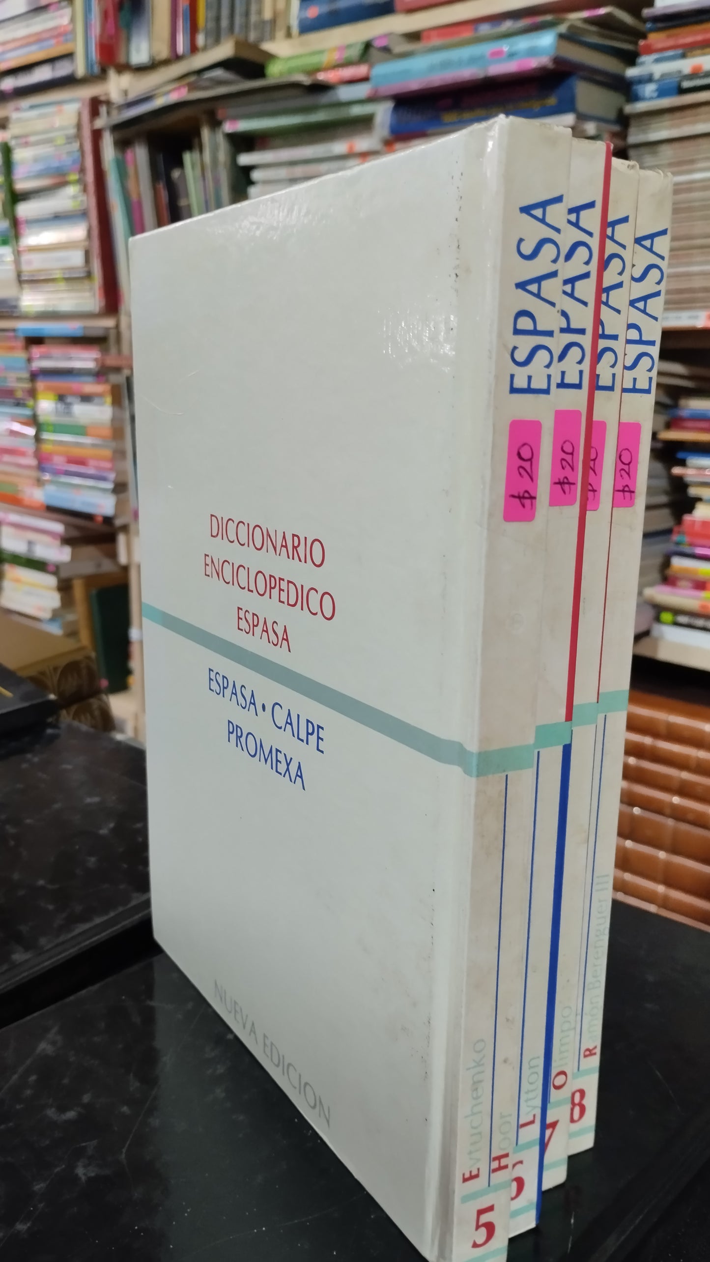 DICCIONARIO ENCICLOPEDICO ESPASA POR RAMON BERENGUER LIBRO USADO EDUCACIÓN ALDAMA
