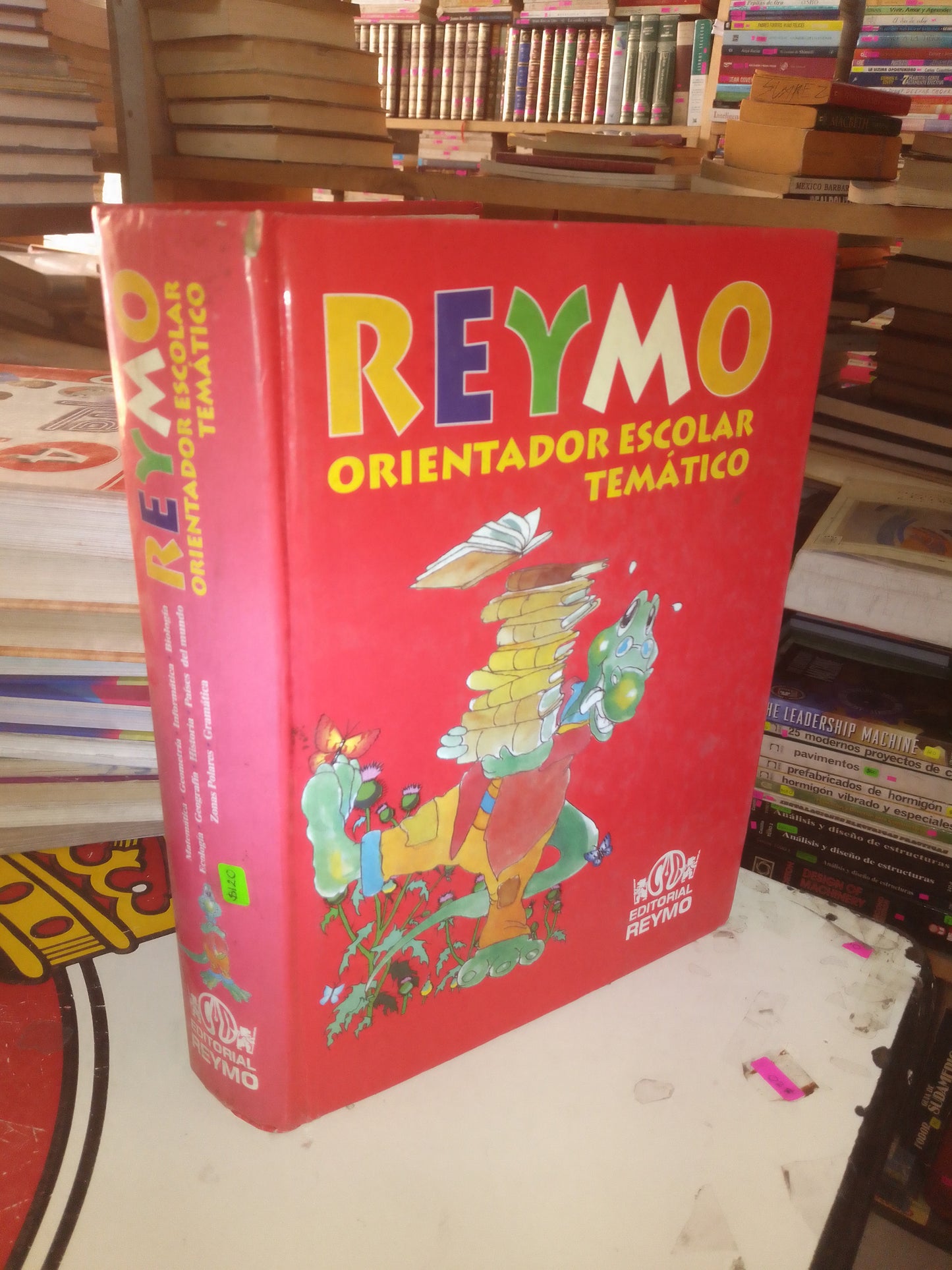 REYMO ORIENTADOR ESCOLAR TEMÁTICO USADO EDUCACIÓN LITERARIO 207