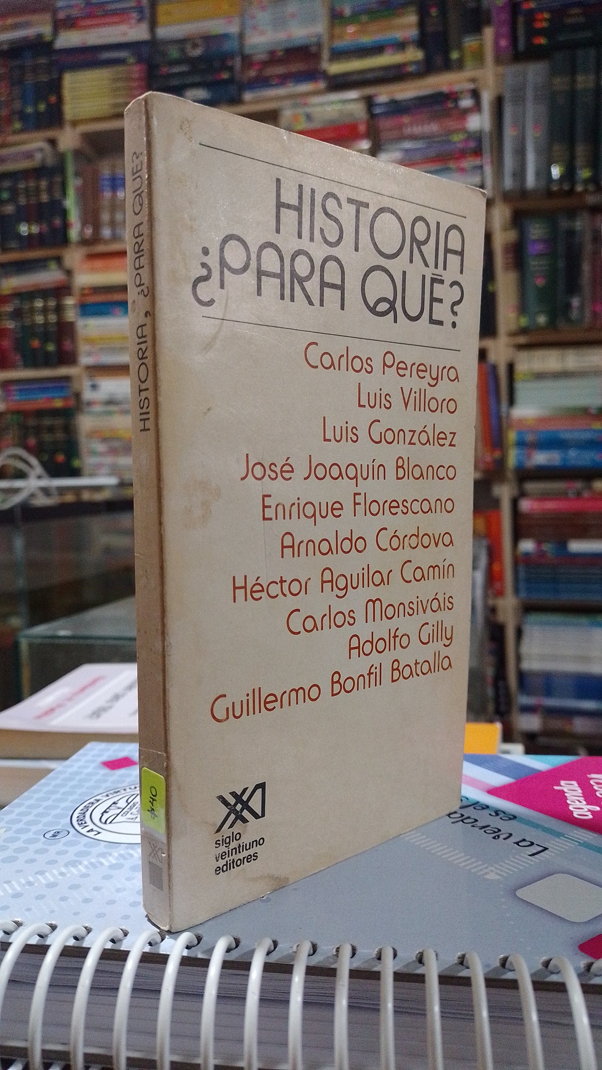 HISTORIA ¿PARA QUE? POR CARLOS PEREYRA Y OTROS USADO HISTORIA ALDAMA