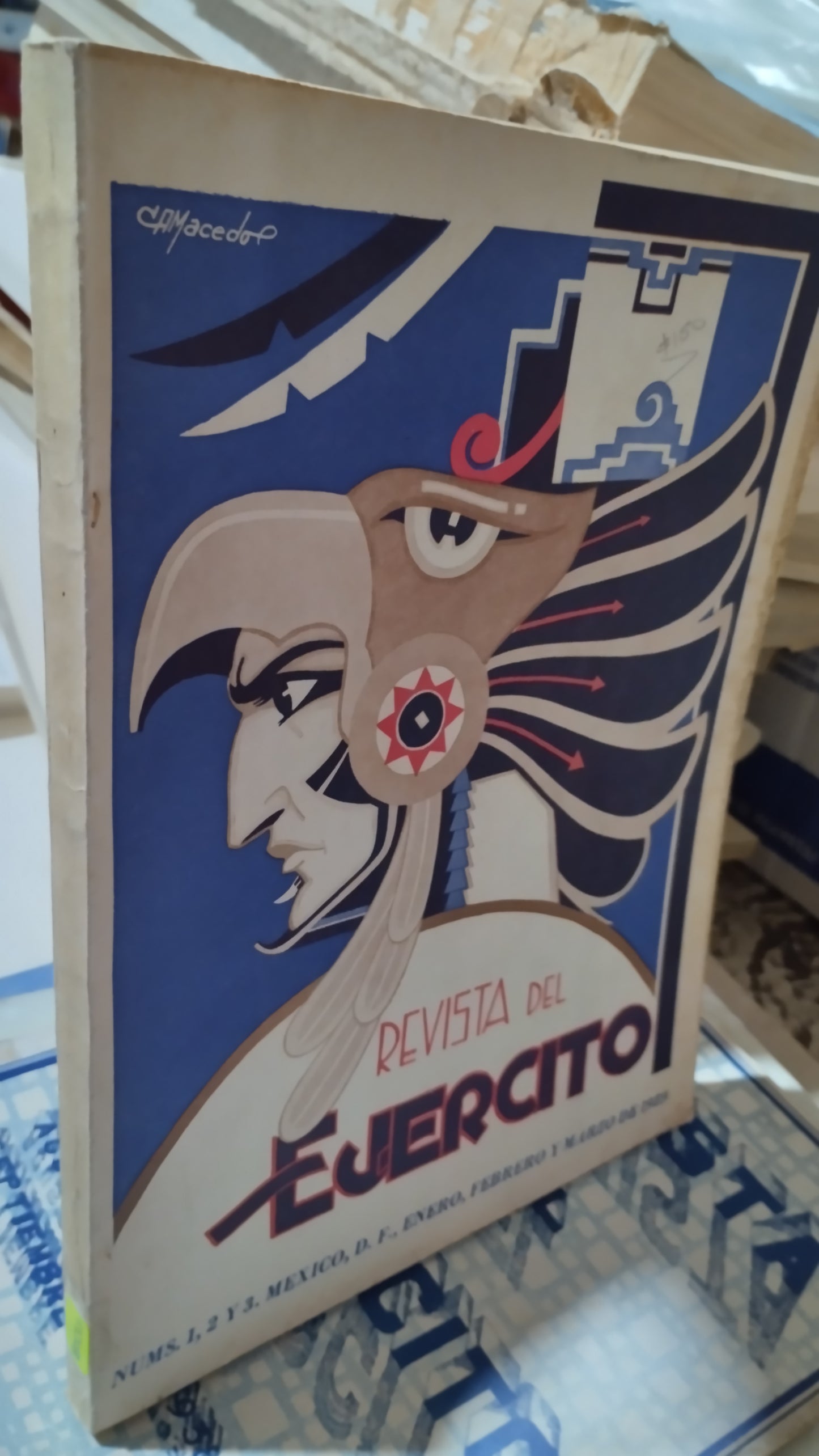 REVISTA DEL EJERCITO 1 2 Y 3 LIBRO USADO ESTADO DE MEXICO ALDAMA