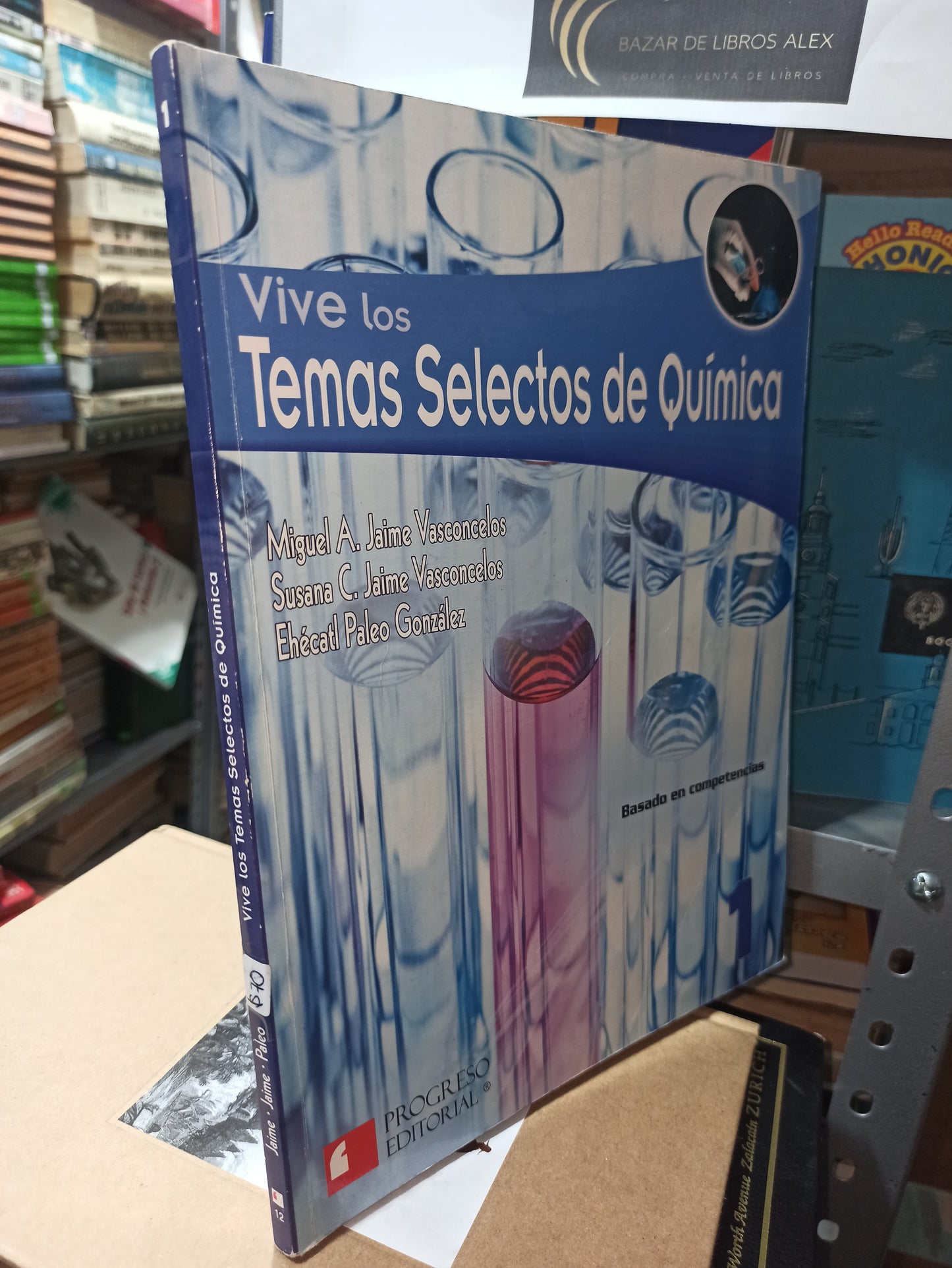 VIVE LOS TEMAS SELECTOS DE QUIMICA POR MIGUEL A. JAIME VACONCELOS USADO QUÍMICA JUÁREZ