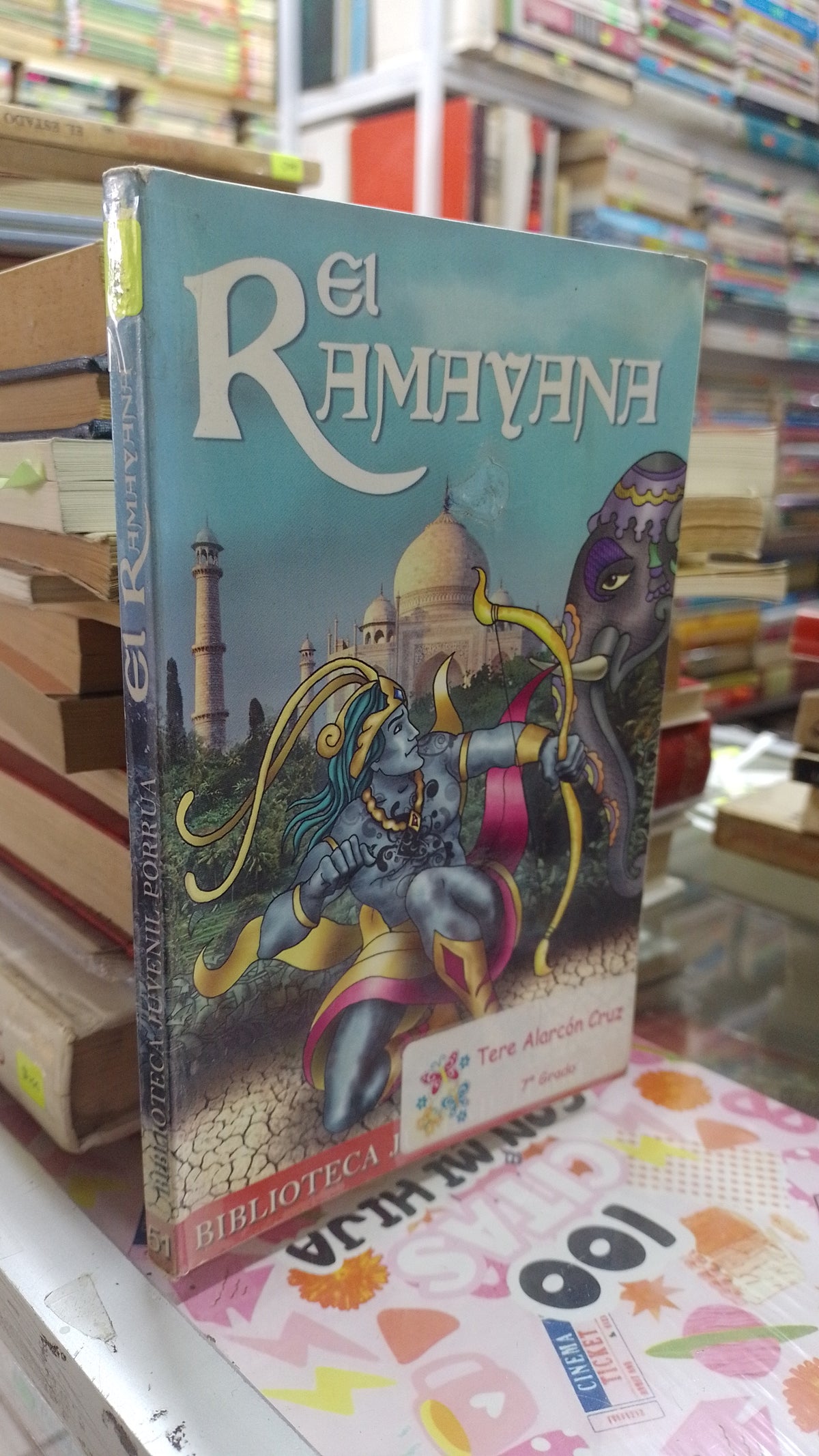 EL RAMAYANA POR VALMIKI USADO NOVELA INSTITUTO LITERATIO 207