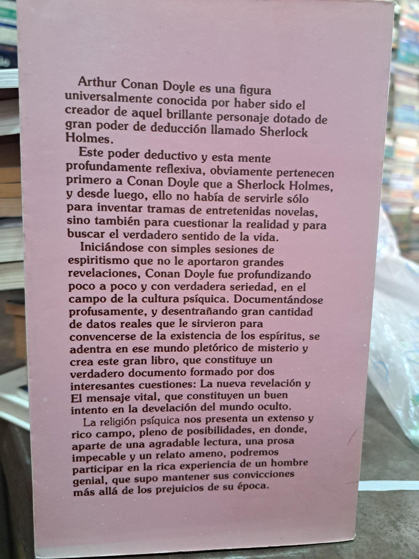 LA RELIGIÓN PSIQUICA ARTHUR CONAN DOYLE USADO ESOTERISMO ALDAMA