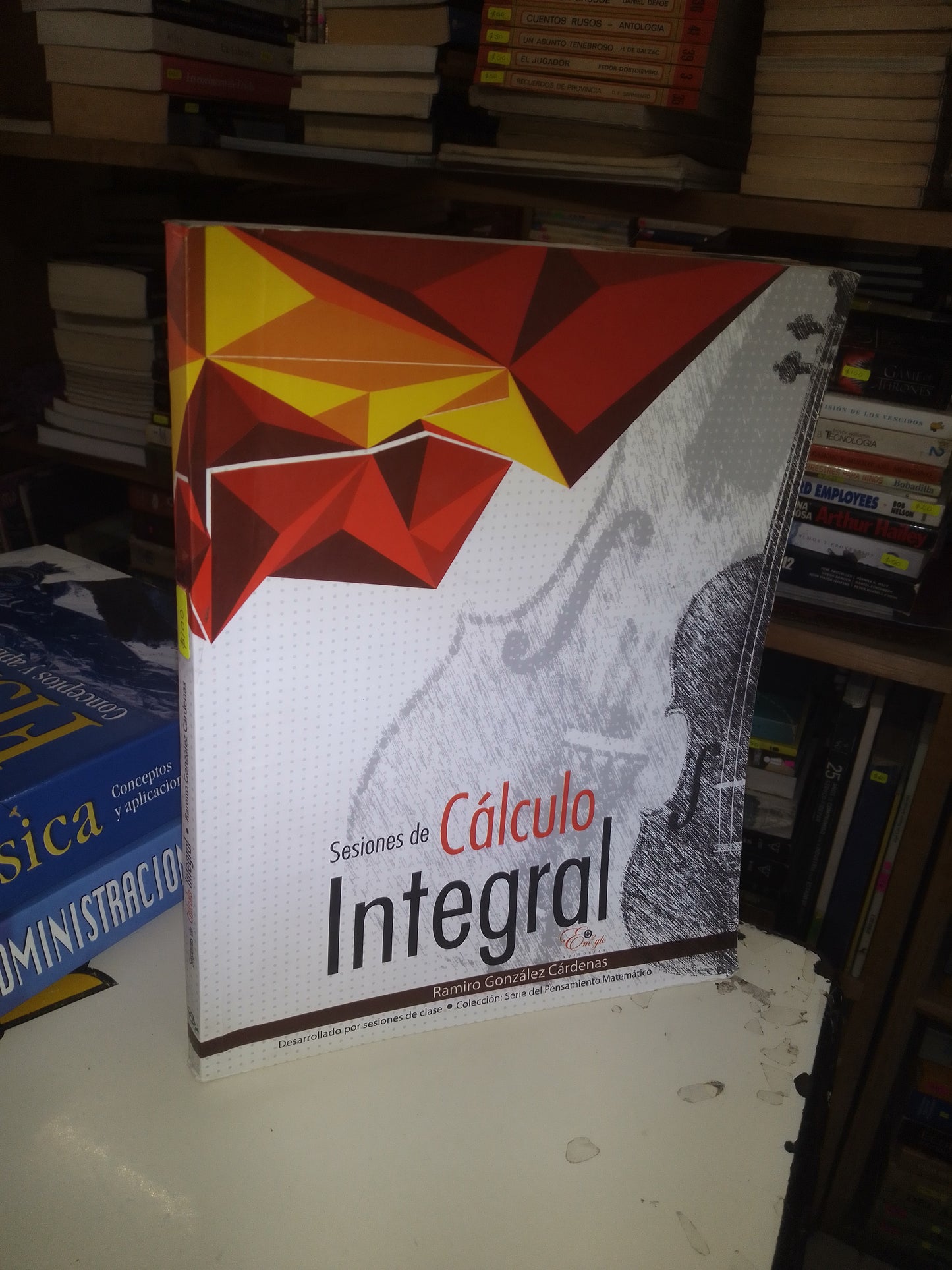 SESIONES DE CÁLCULO INTEGRAL POR RAMIRO GONZÁLEZ CÁRDENAS USADO MATEMÁTICAS LITERARIO 207