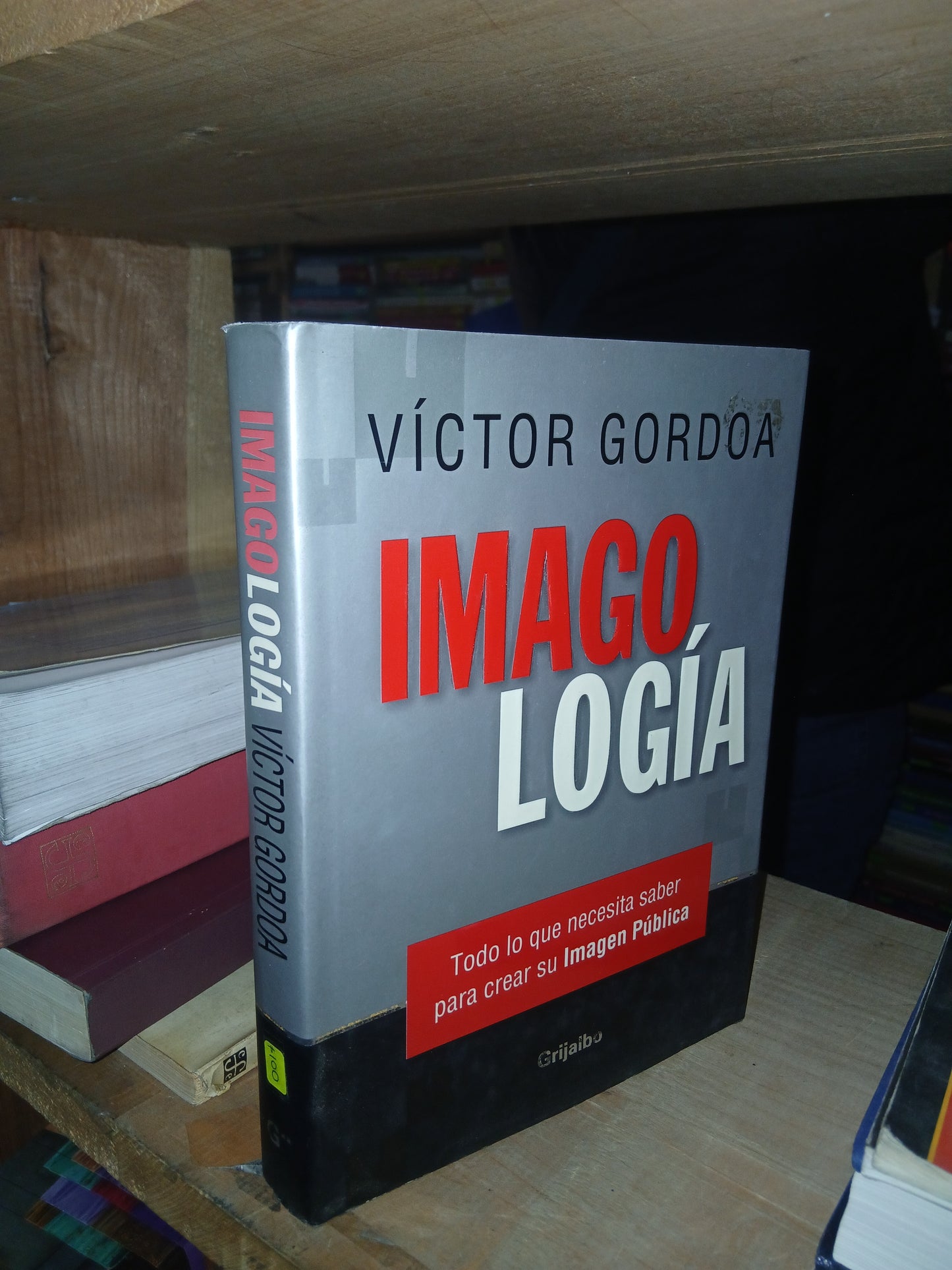 IMAGOLOGÍA POR VÍCTOR GORDOA USADO MARKETING LITERARIO 207