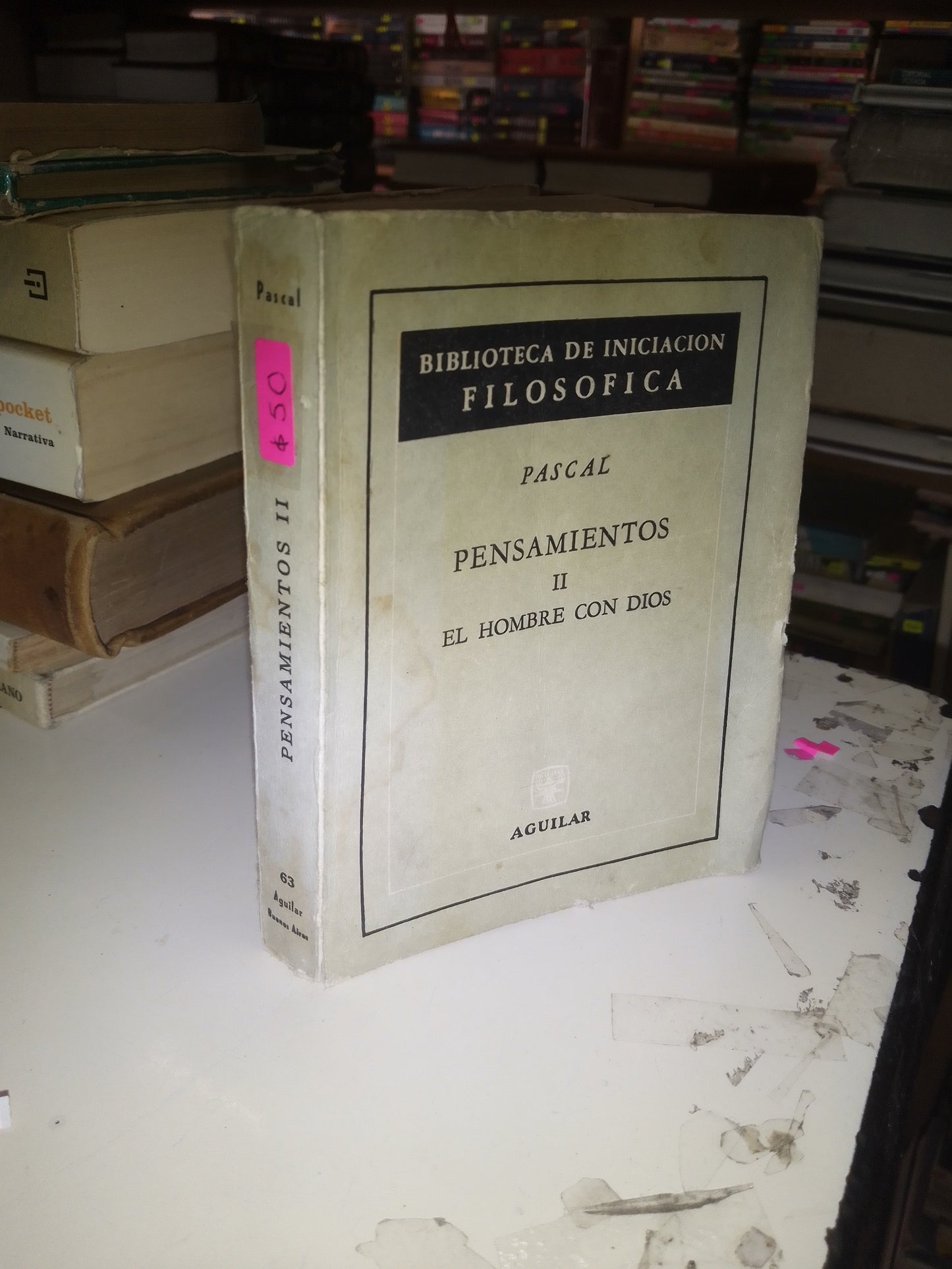 PENSAMIENTOS II POR PASCAL USADO SOCIOLOGÍA LITERARIO 207