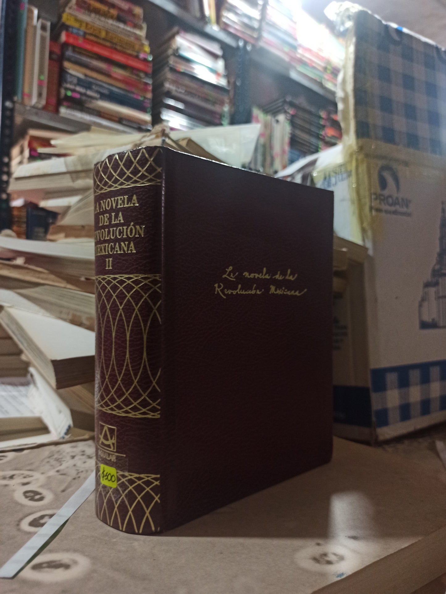 LA NOVELA DE LA REVOLUCIÓN MEXICANA POR TOMO 2 POR ANTONIO CASTRO LEAL USADO ANTIGUOS ALDAMA