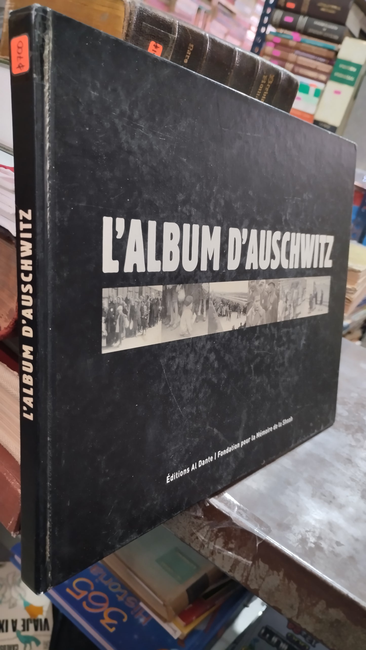 L ALBUM D AUSCHWITZ POR SERGE KLARSFELD LIBRO USADO ANTIGUO ALDAMA